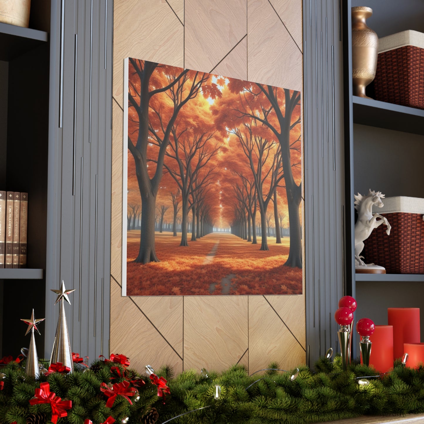 Maple Trees Canvas Wall Art