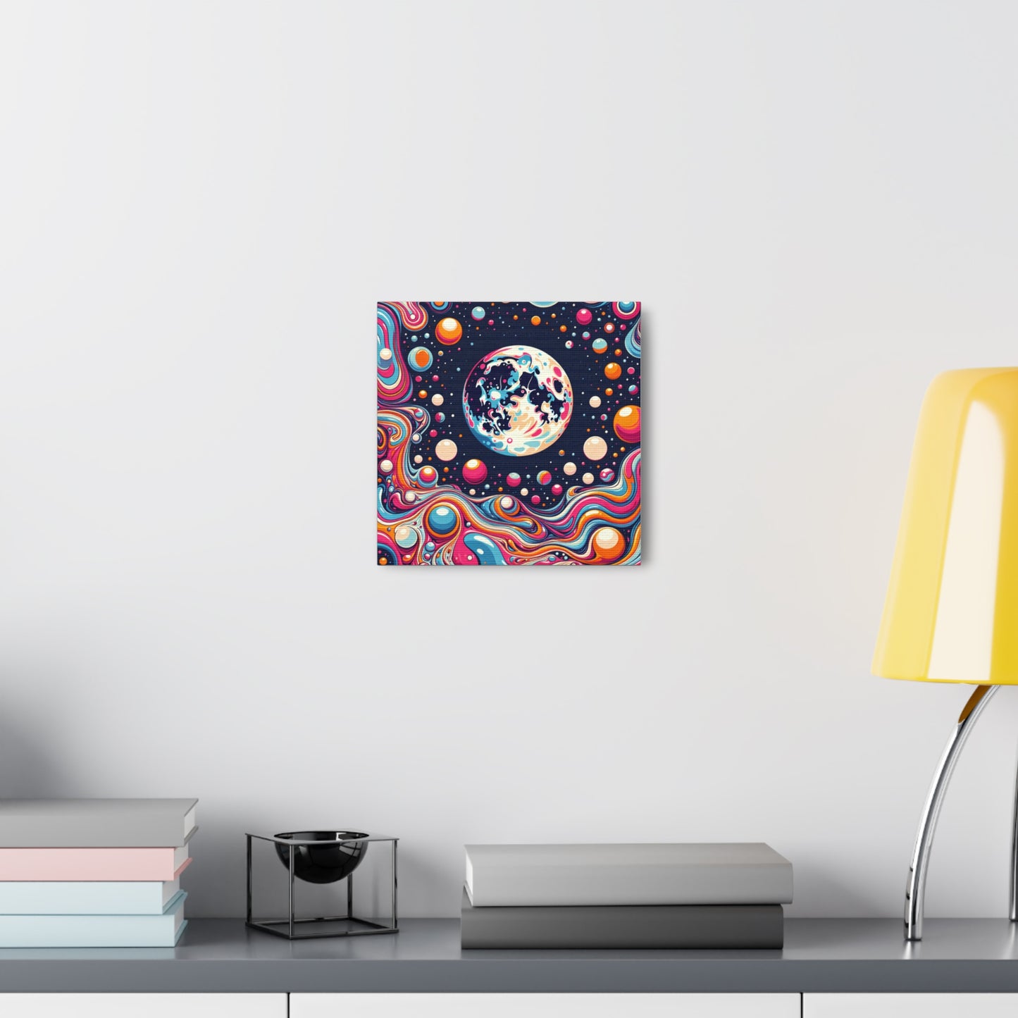 Full Moon Canvas Wall Art