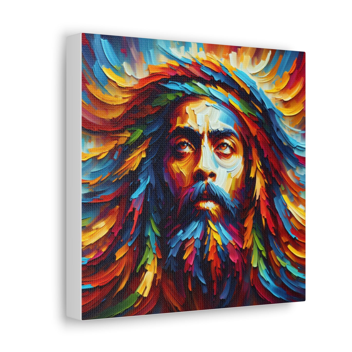 Jah Rastafari Canvas Wall Art