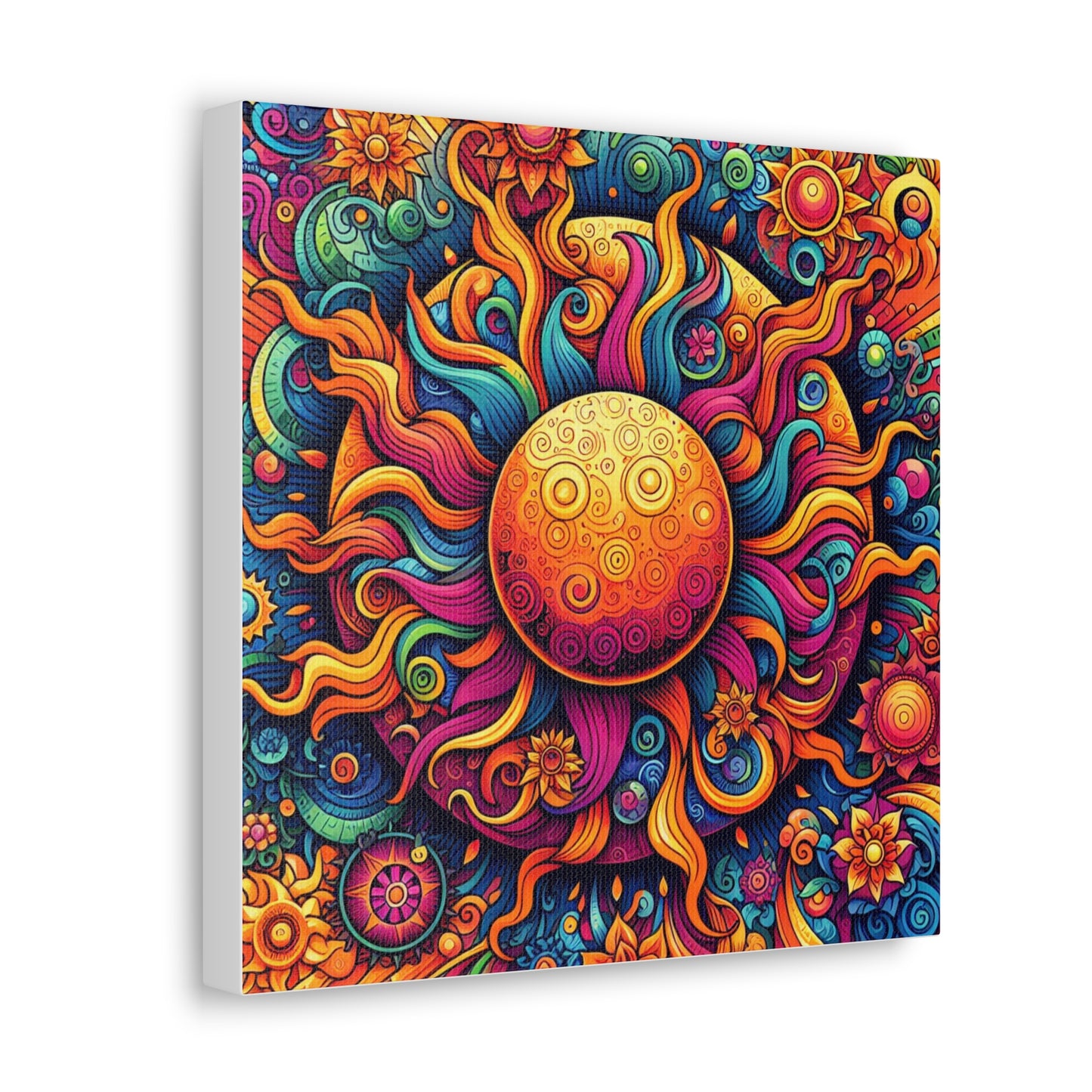 Sun Canvas Wall Art