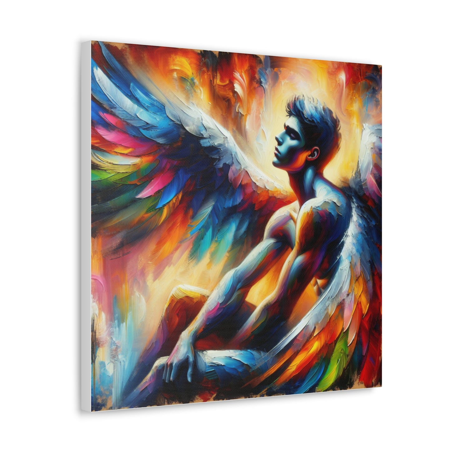 Fallen Angel Canvas Wall Art