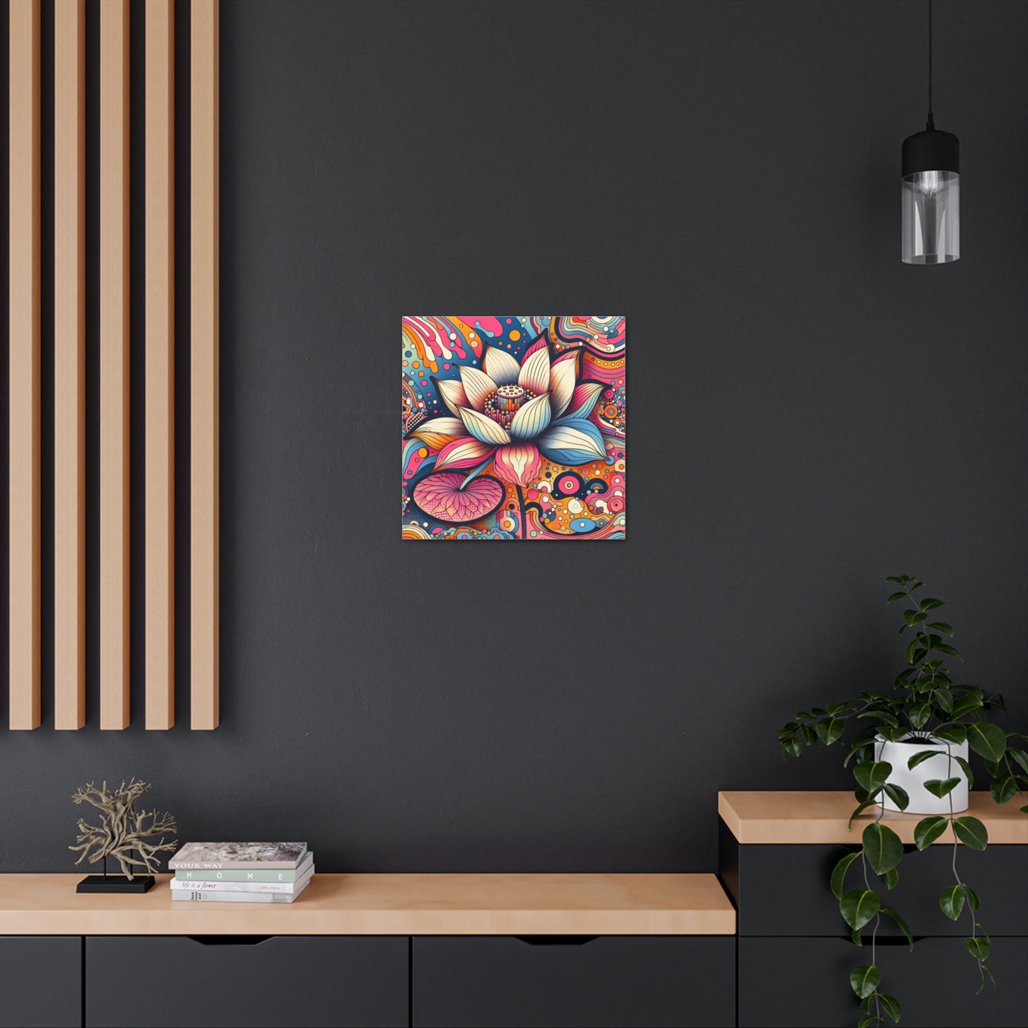 Lotus Canvas Wall Art