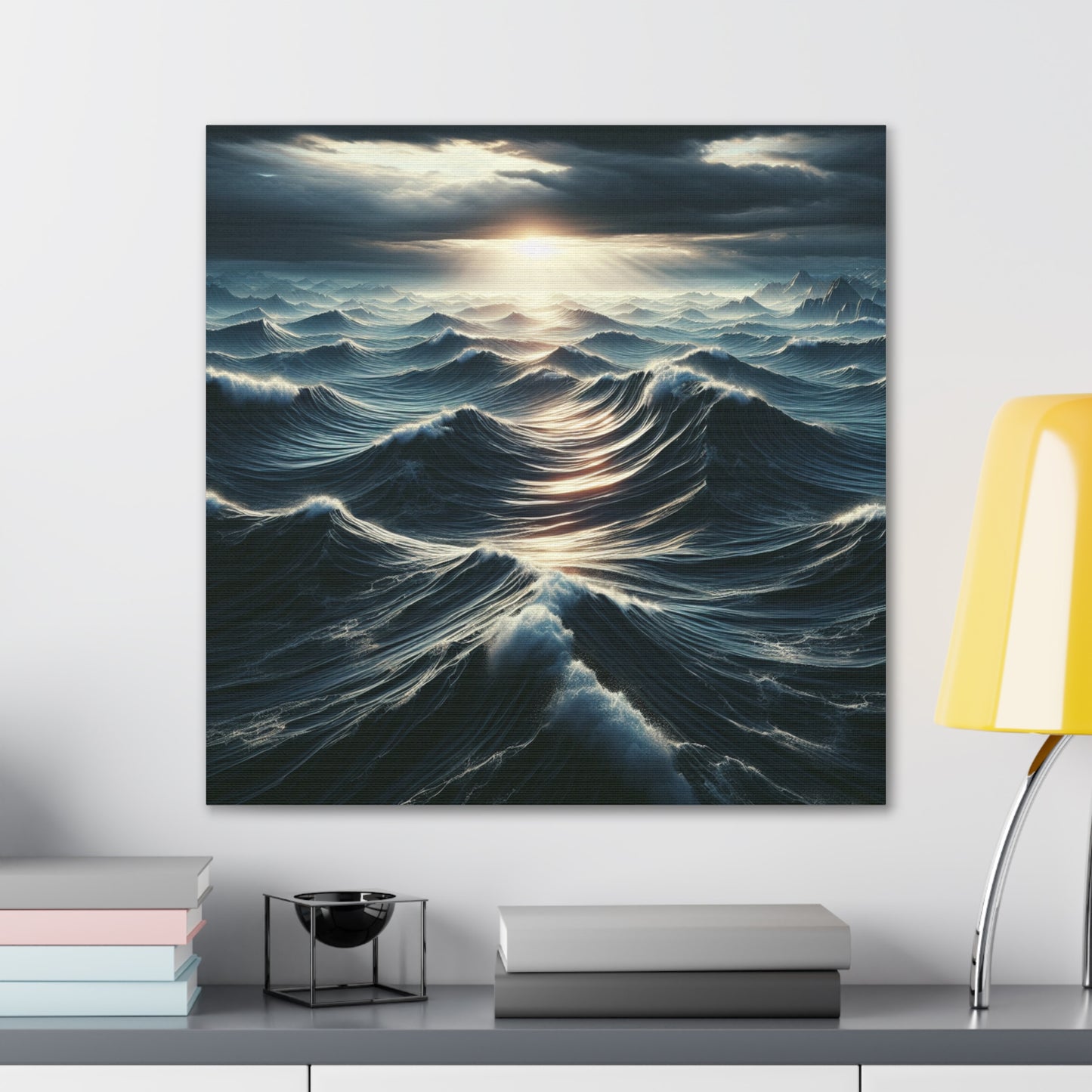 Ocean Waves Canvas Wall Art