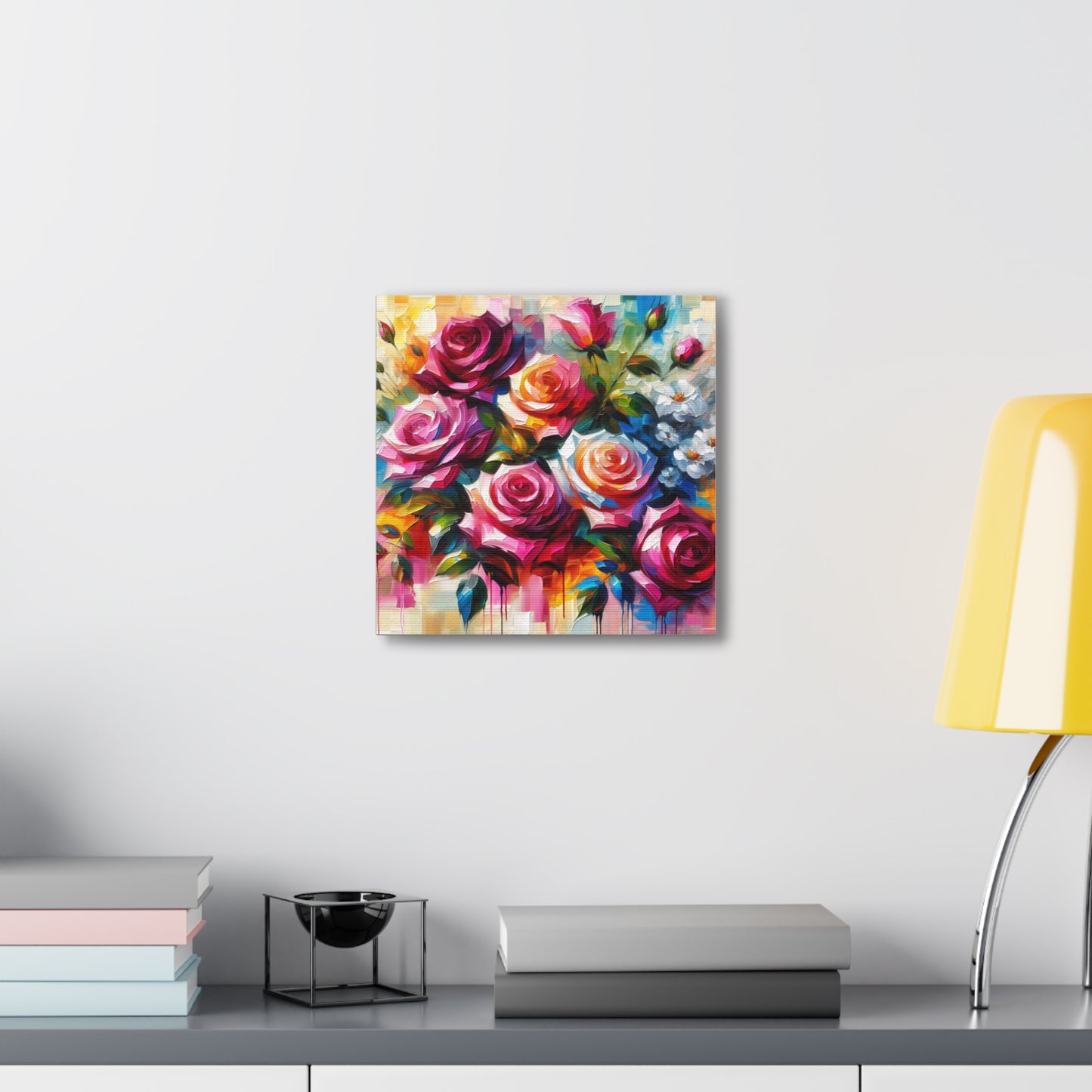 Roses Canvas Wall Art