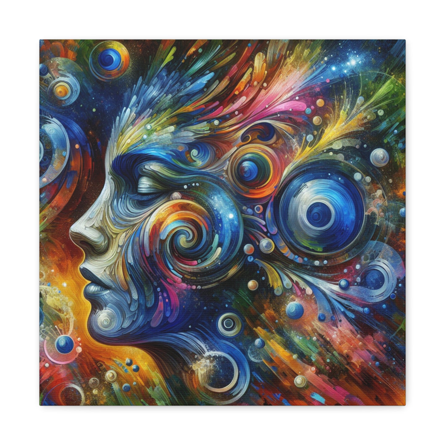 Gaia Mother Earth Canvas Wall Art