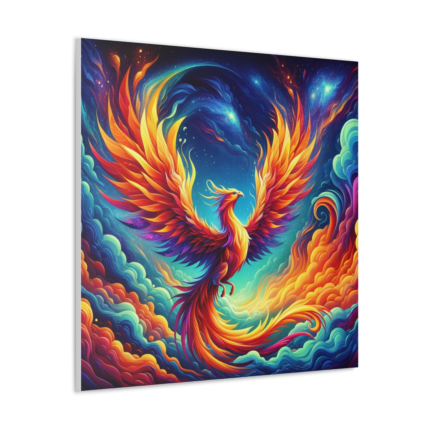 Phoenix Rising Canvas Wall Art