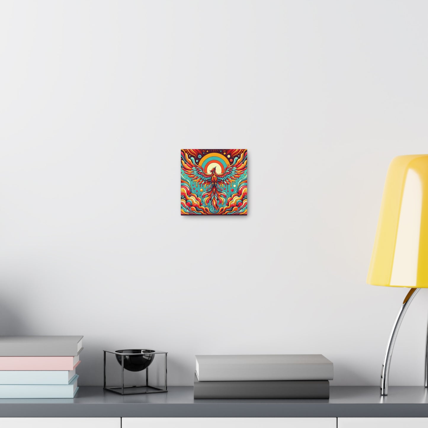 Phoenix Rising Canvas Wall Art