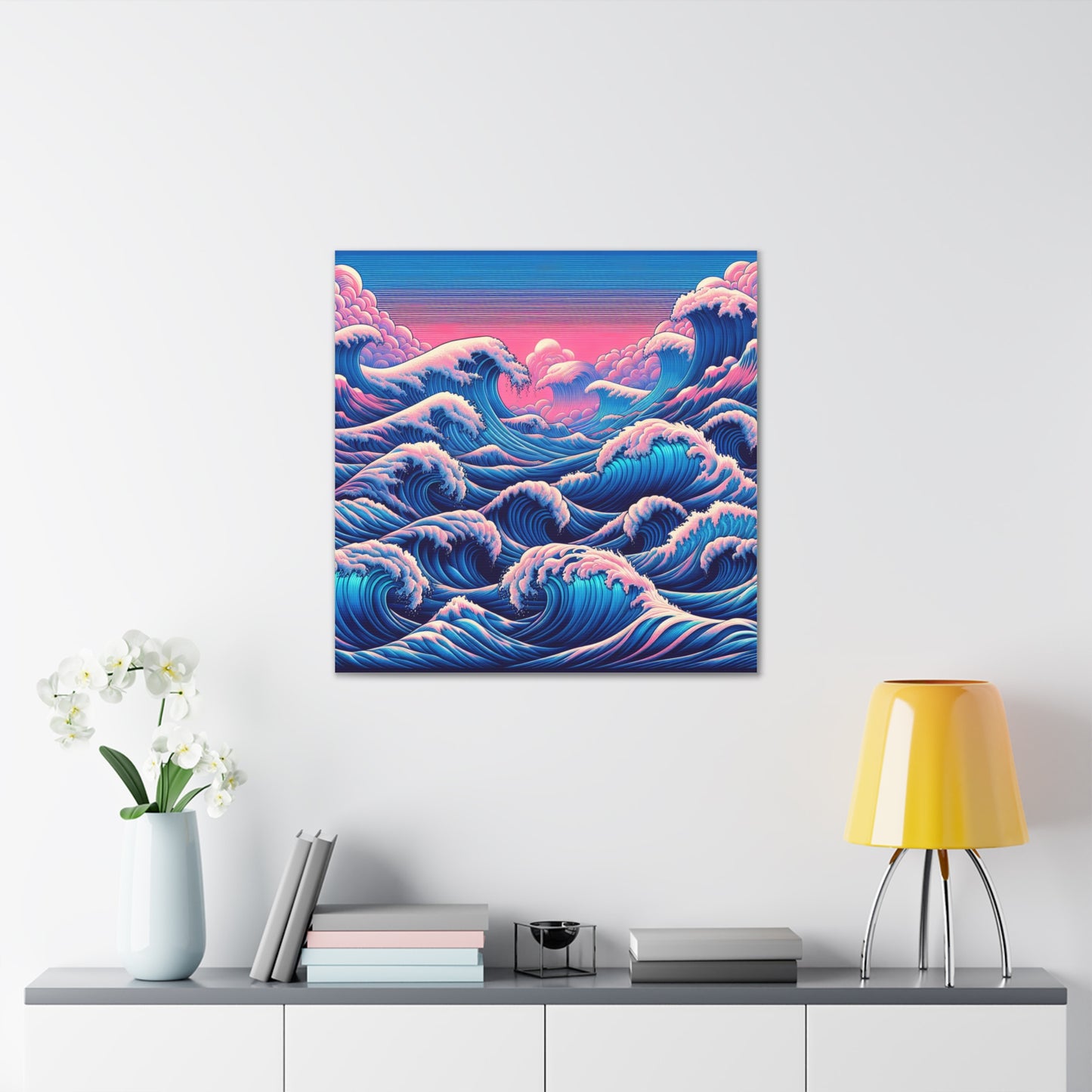 Ocean Waves Canvas Wall Art