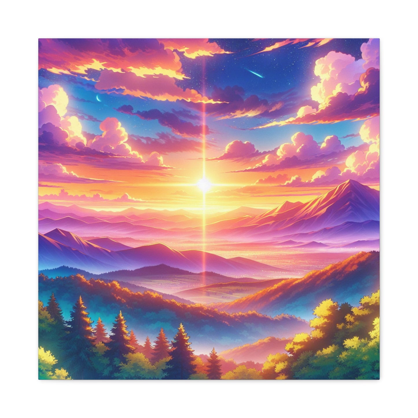 Majestic Sky Canvas Wall Art