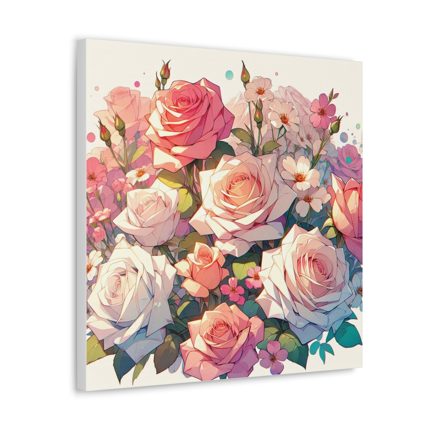 Roses Canvas Wall Art