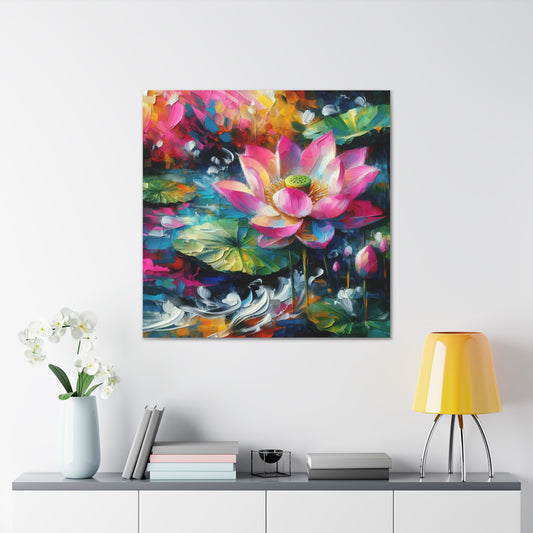 Lotus Canvas Wall Art