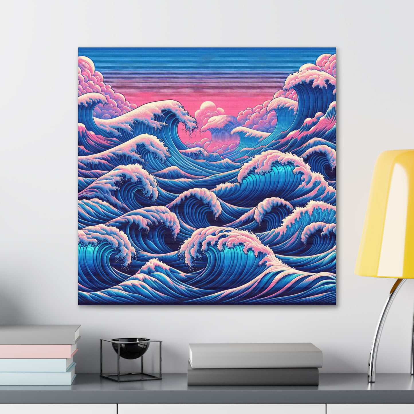 Ocean Waves Canvas Wall Art