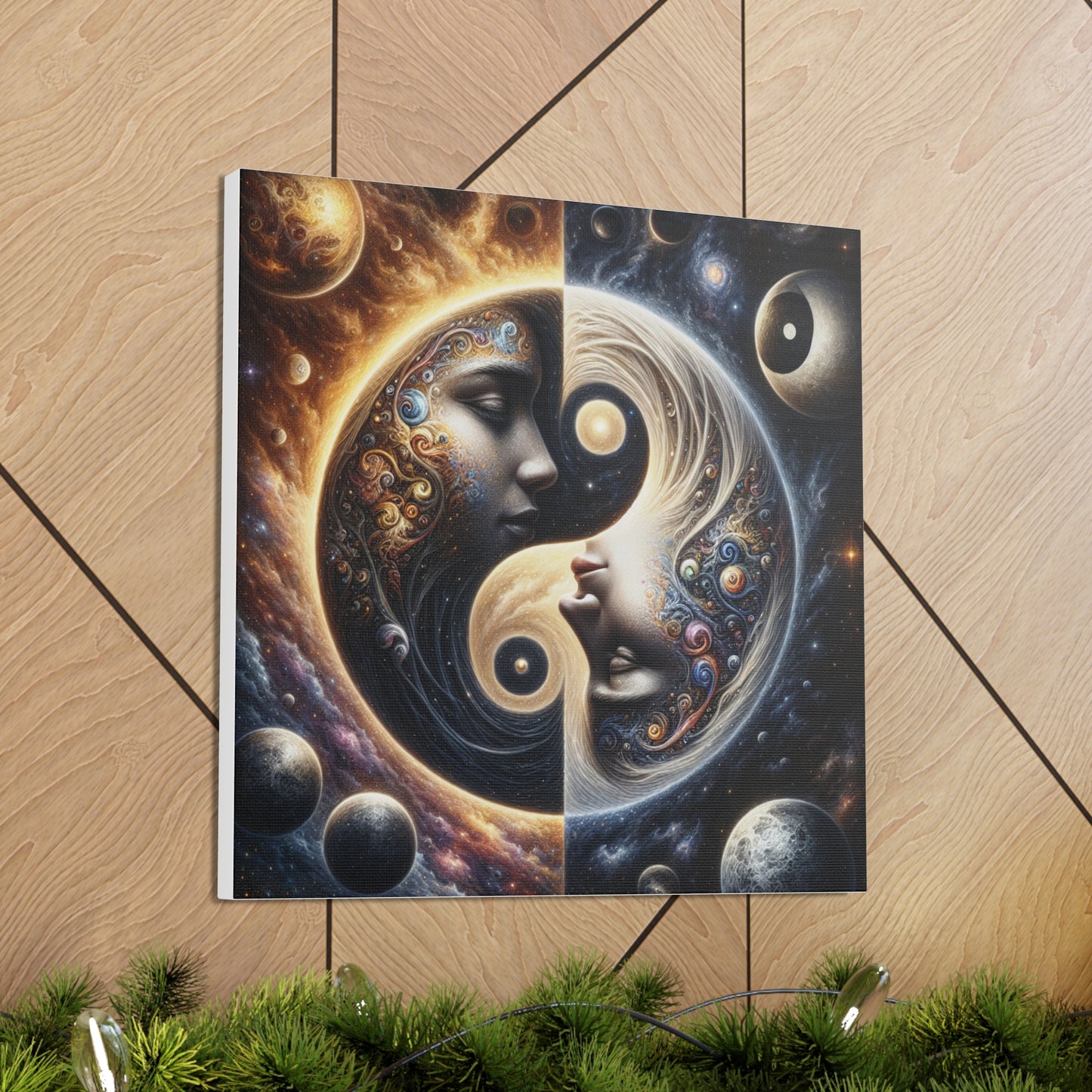 Yin Yang Canvas Wall Art