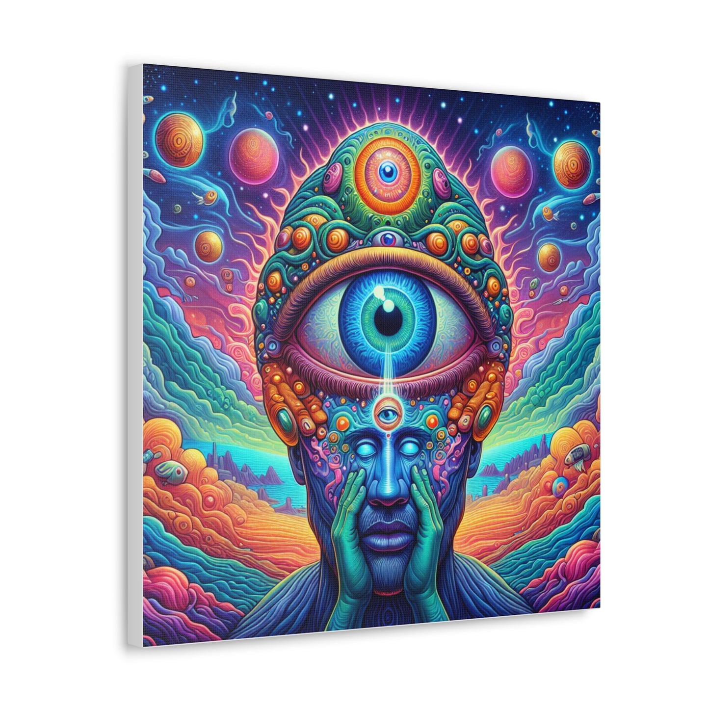 Third Eye Awakening Canvas Wall Art