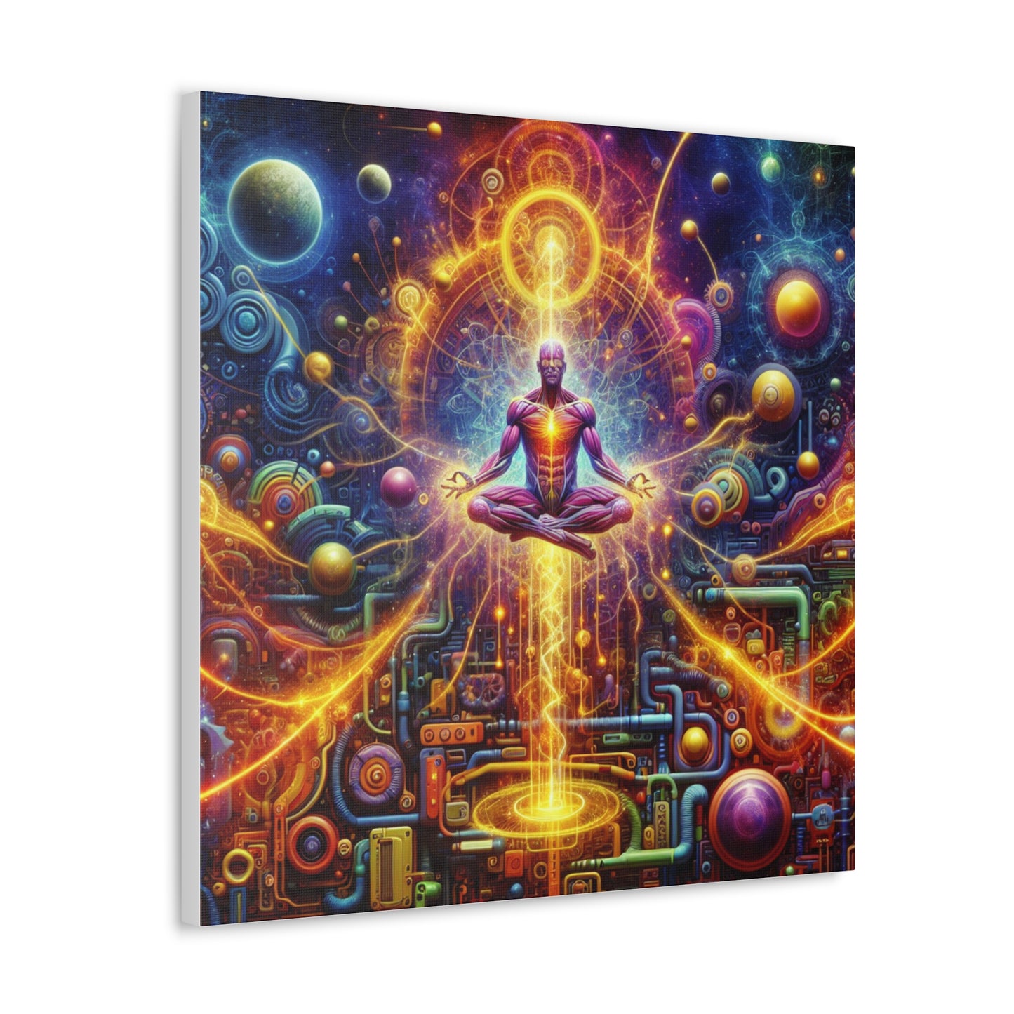 Fifth Dimension Ascension Canvas Wall Art