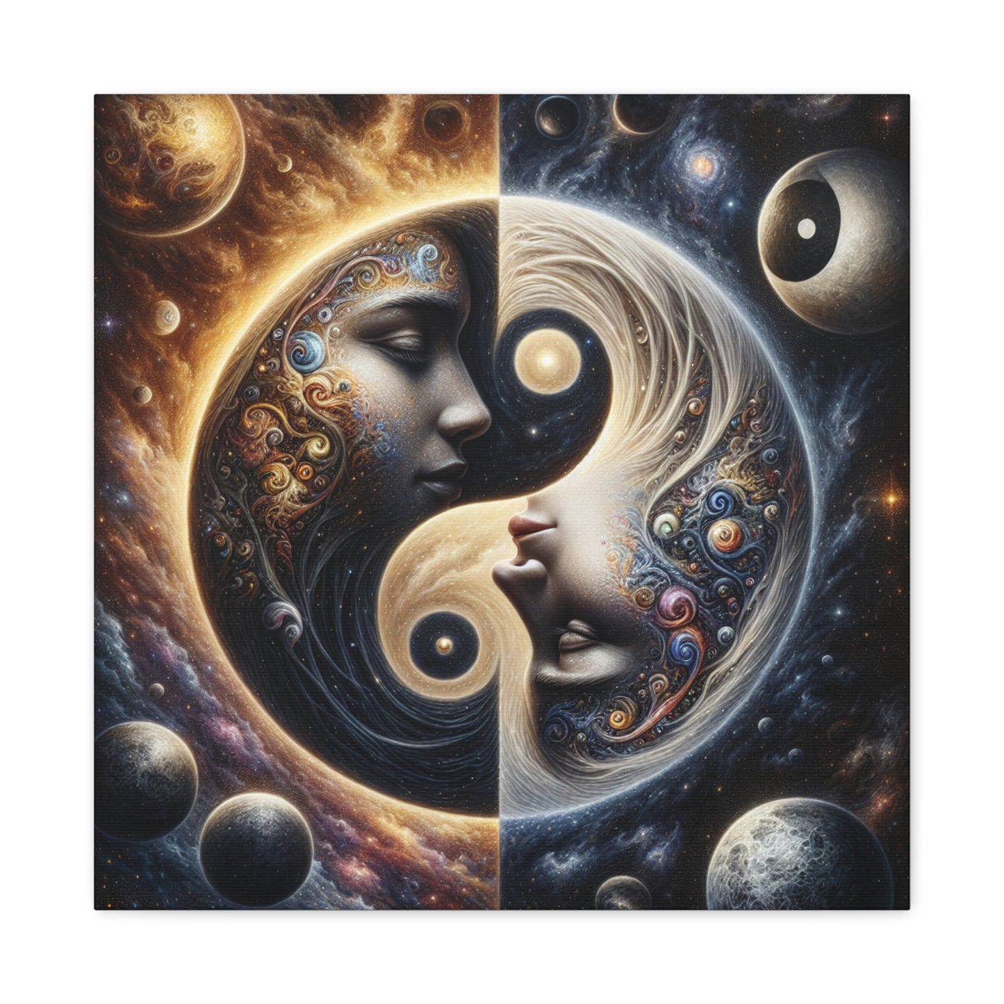 Yin Yang Canvas Wall Art