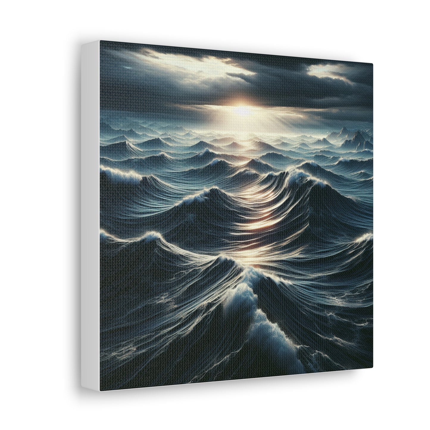 Ocean Waves Canvas Wall Art