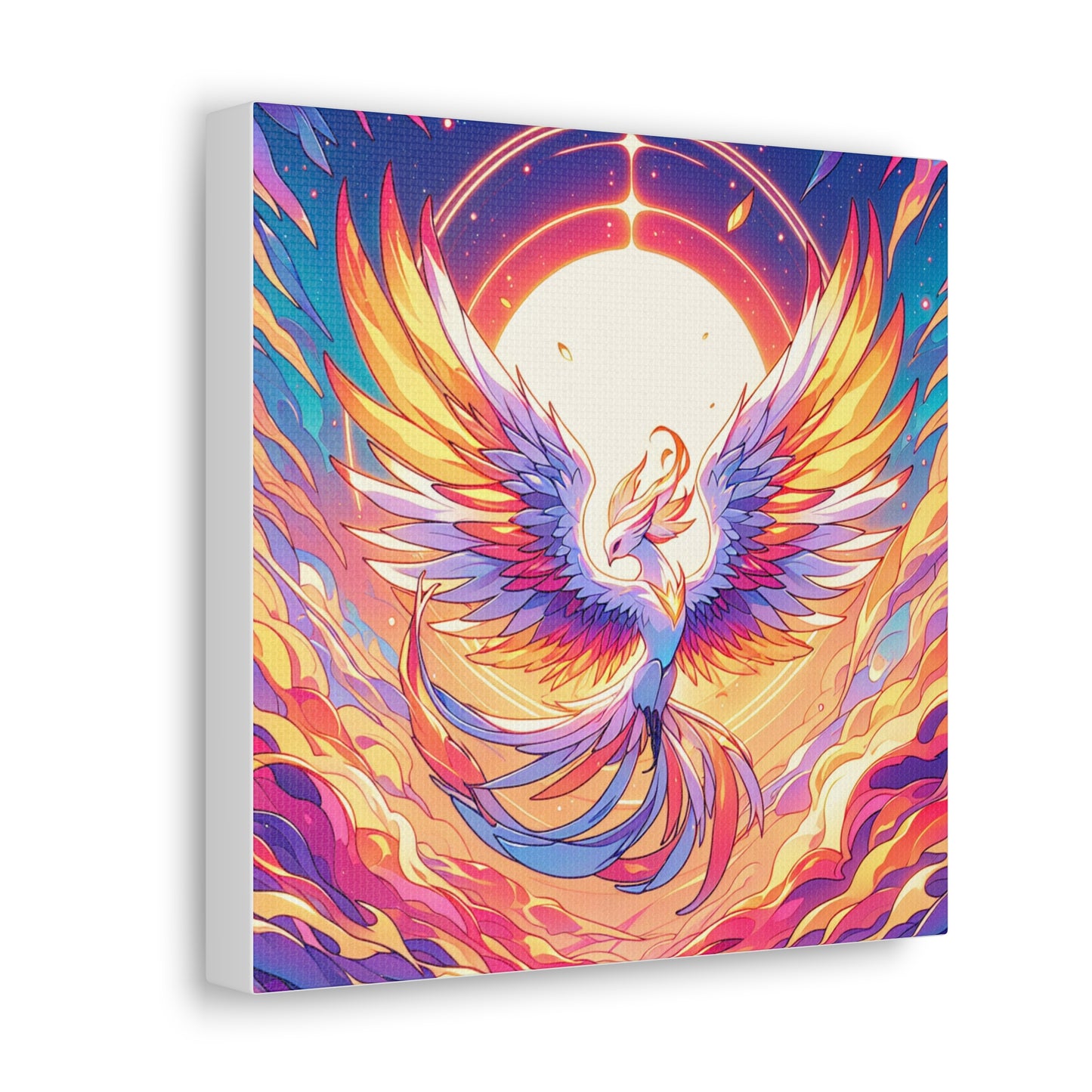 Phoenix Rising Canvas Wall Art