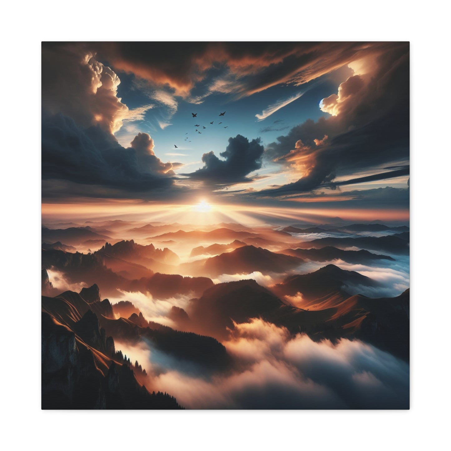 Majestic Sky Canvas Wall Art