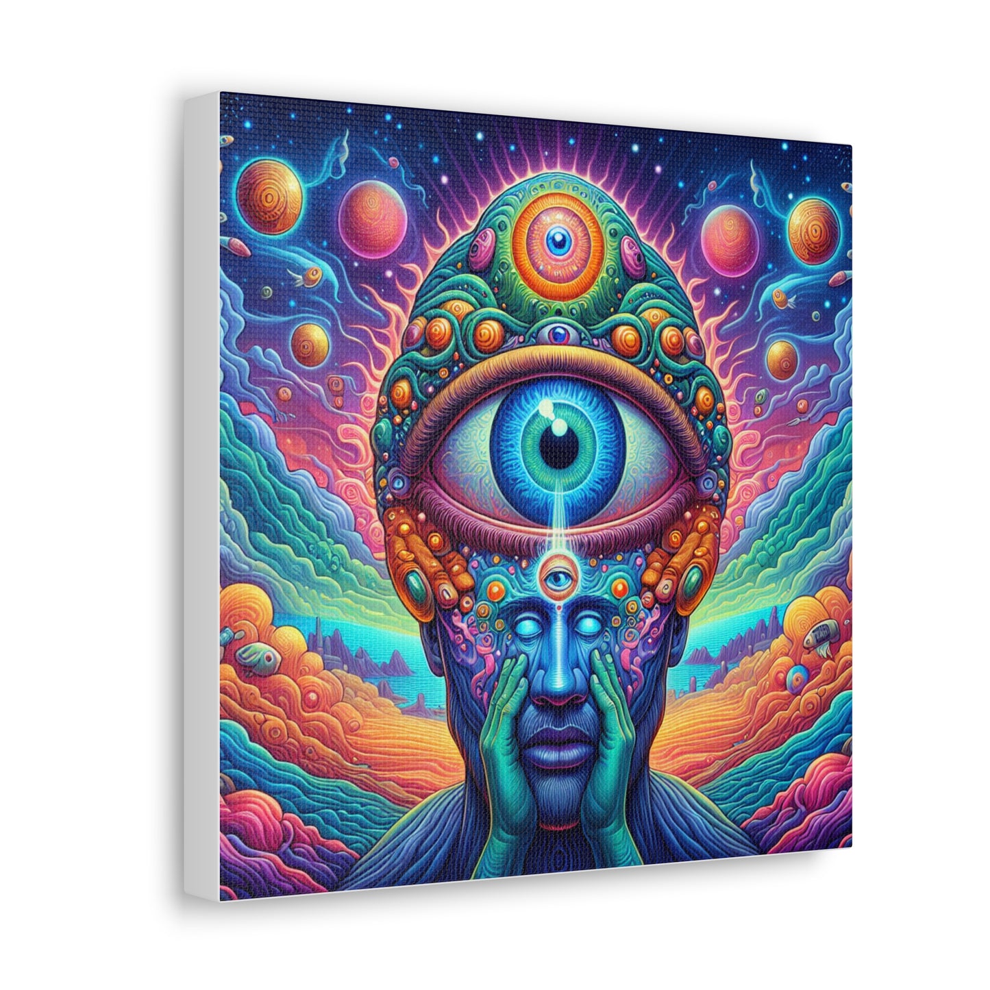 Third Eye Awakening Canvas Wall Art