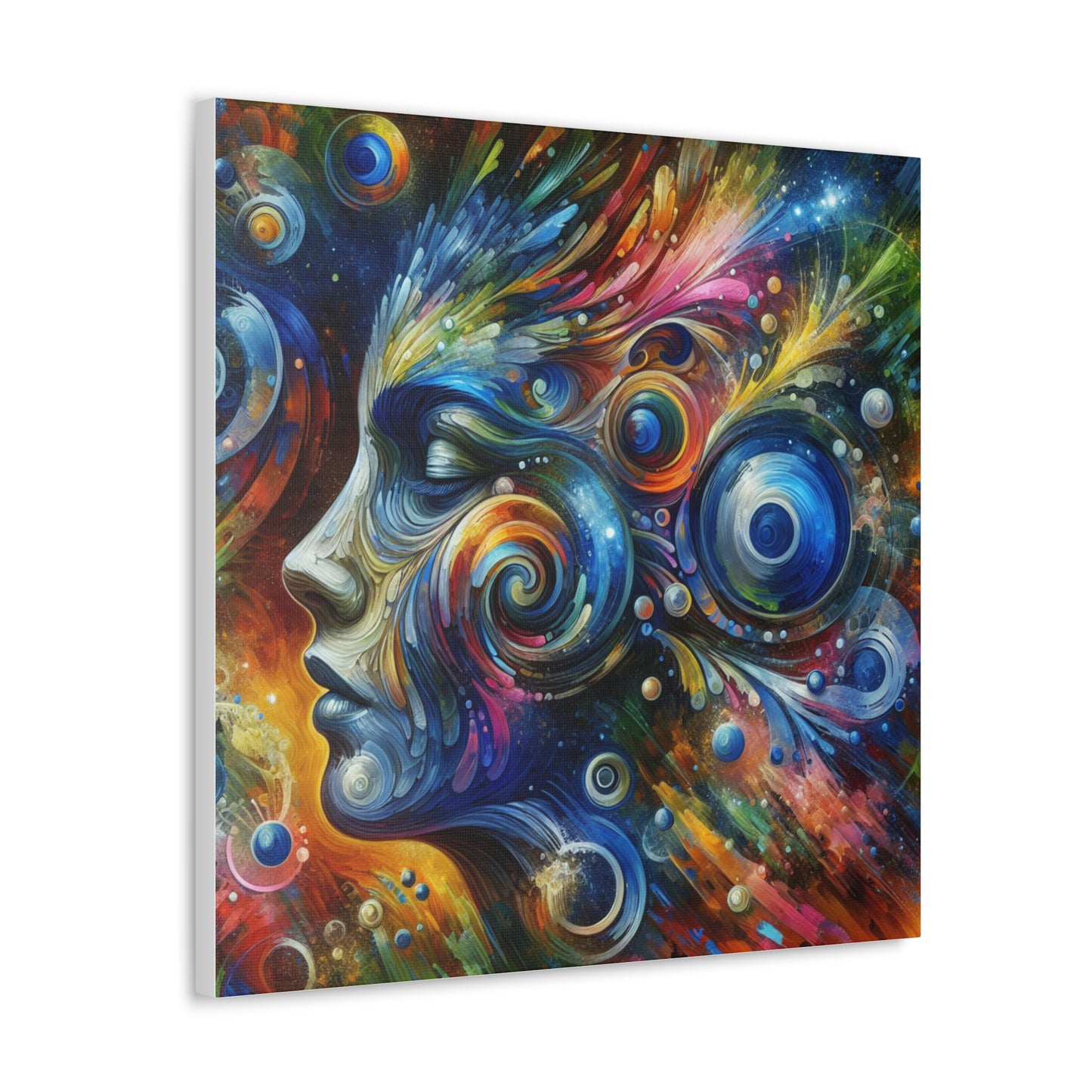 Gaia Mother Earth Canvas Wall Art