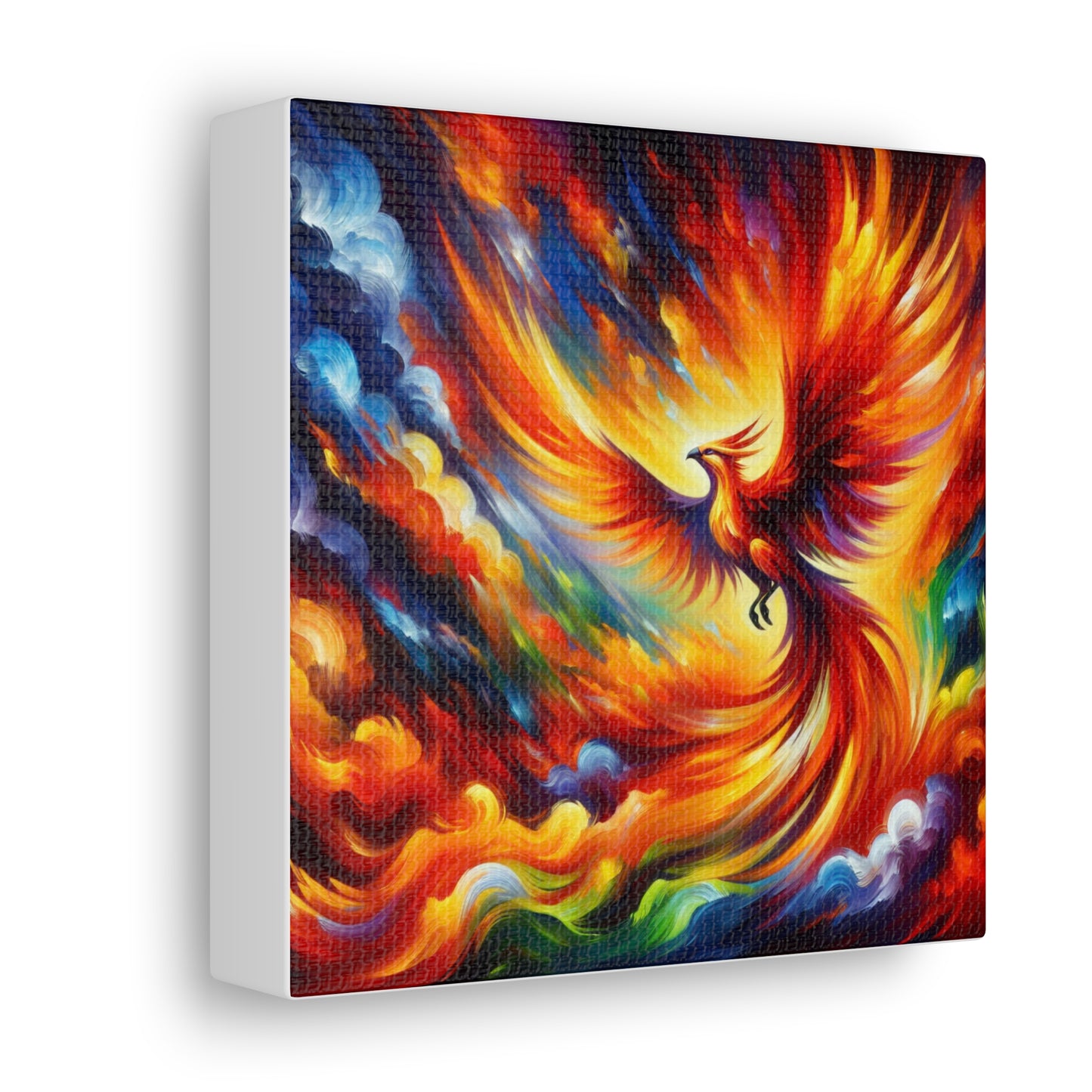 Phoenix Rising Canvas Wall Art