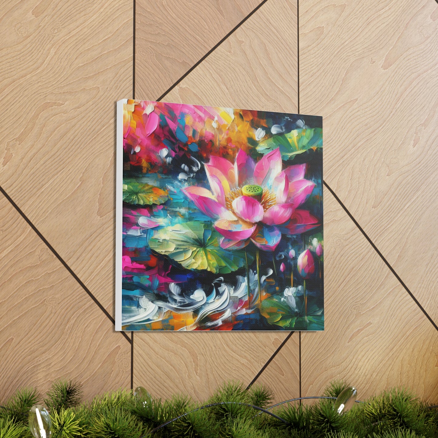 Lotus Canvas Wall Art