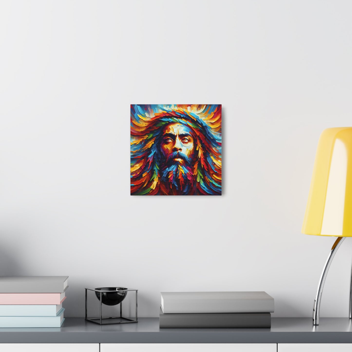 Jah Rastafari Canvas Wall Art