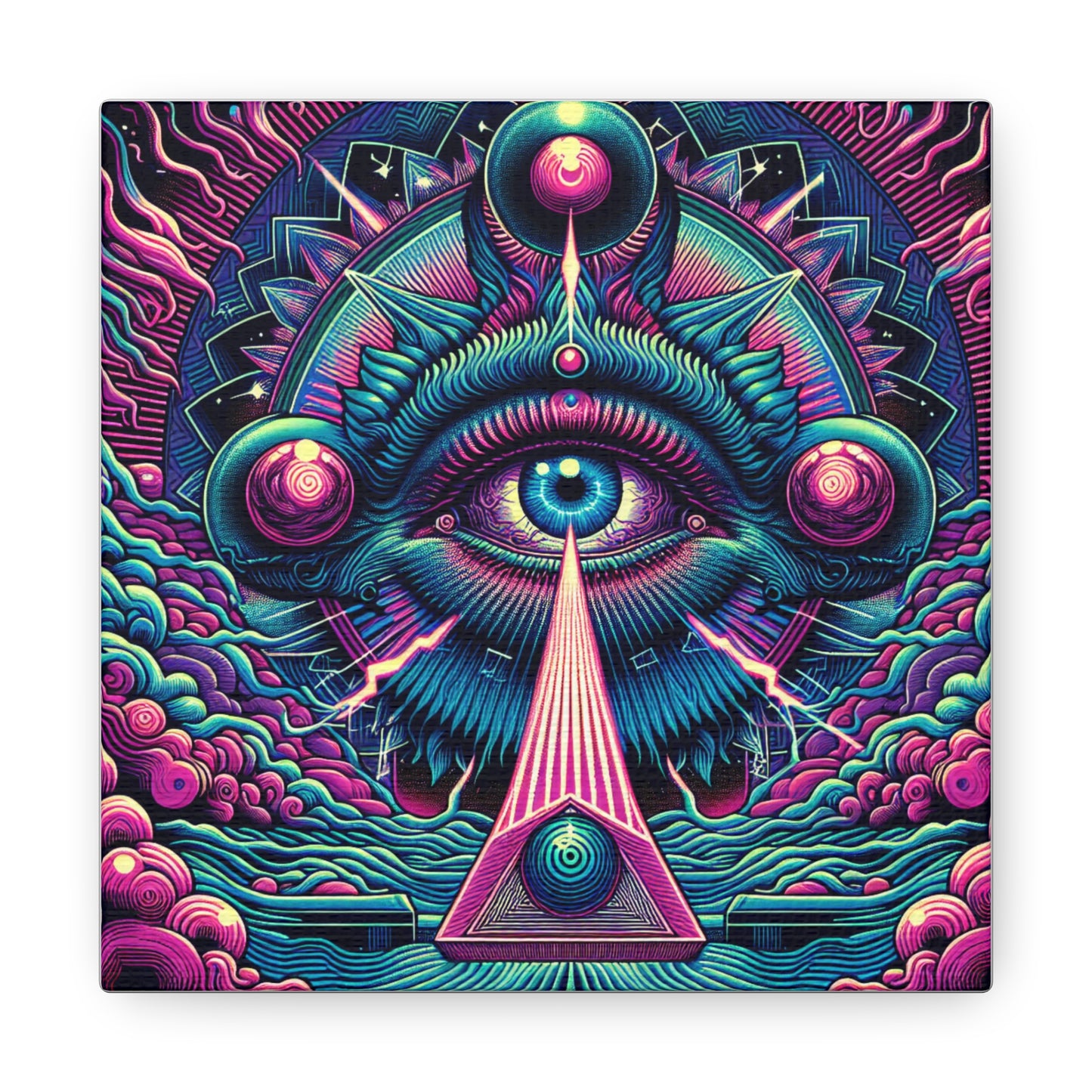 Third Eye Awakening Canvas Wall Art