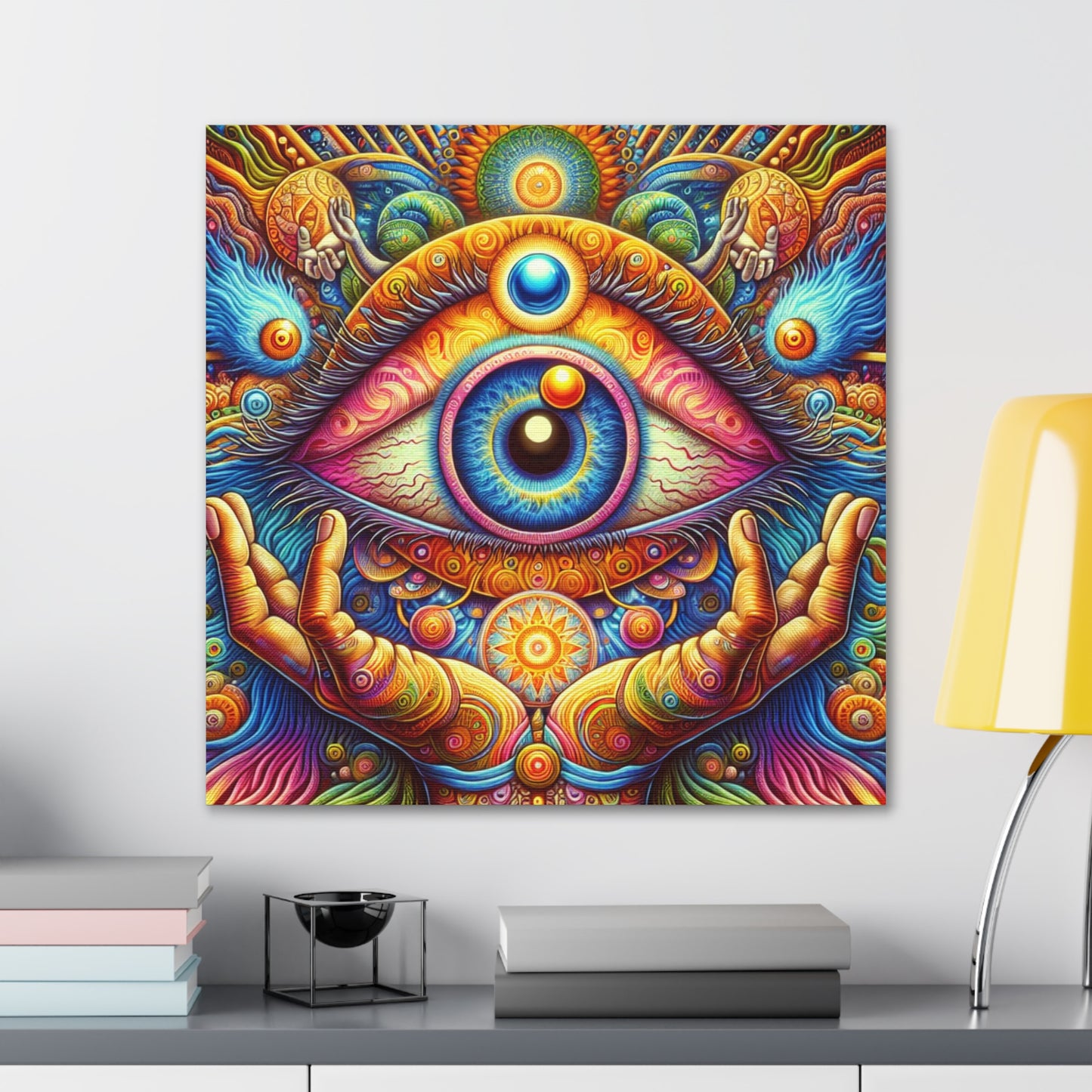 Third Eye Awakening Canvas Wall Art