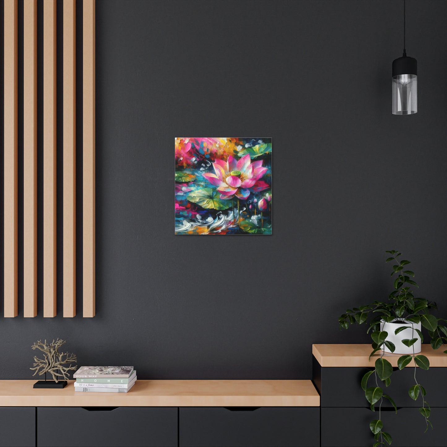 Lotus Canvas Wall Art