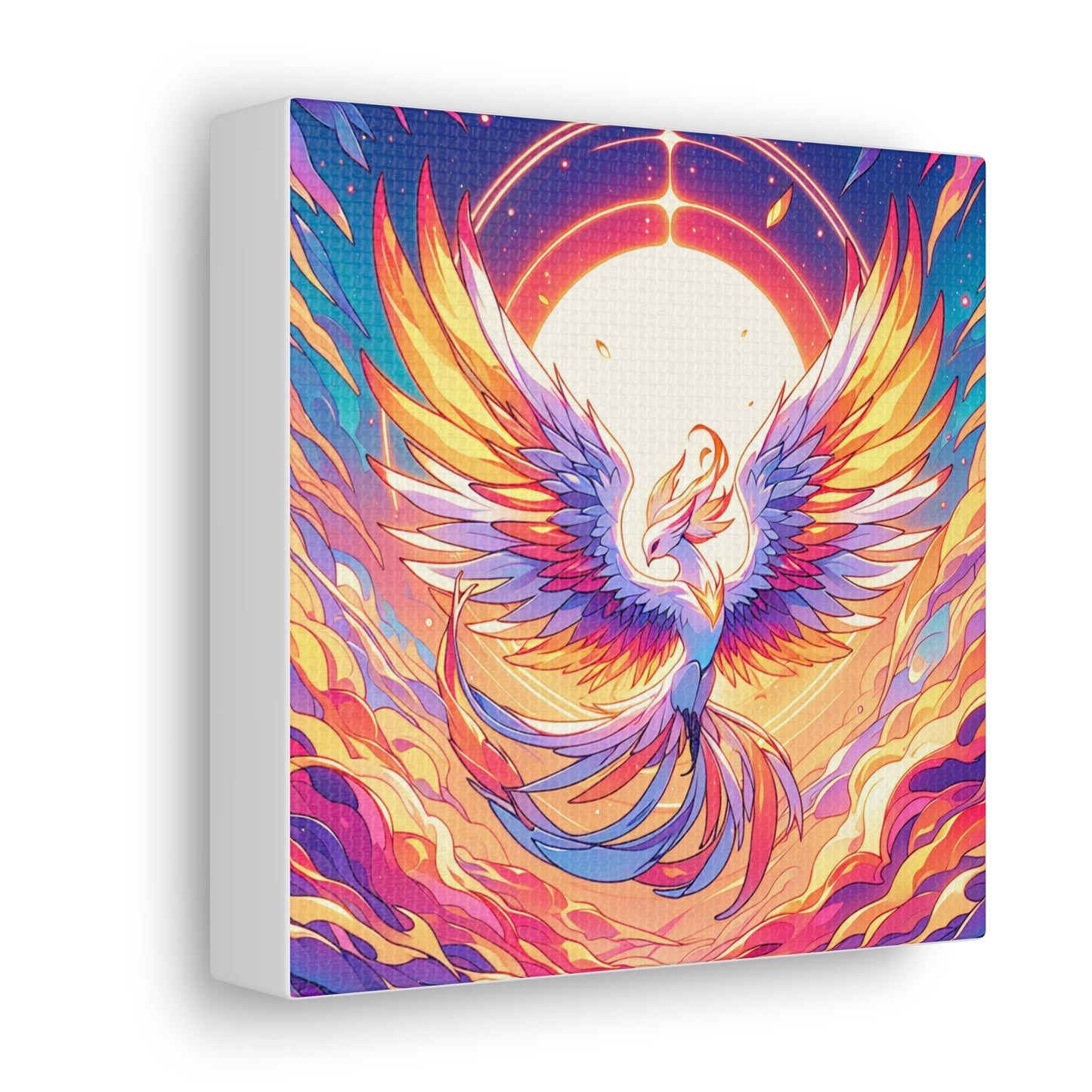 Phoenix Rising Canvas Wall Art