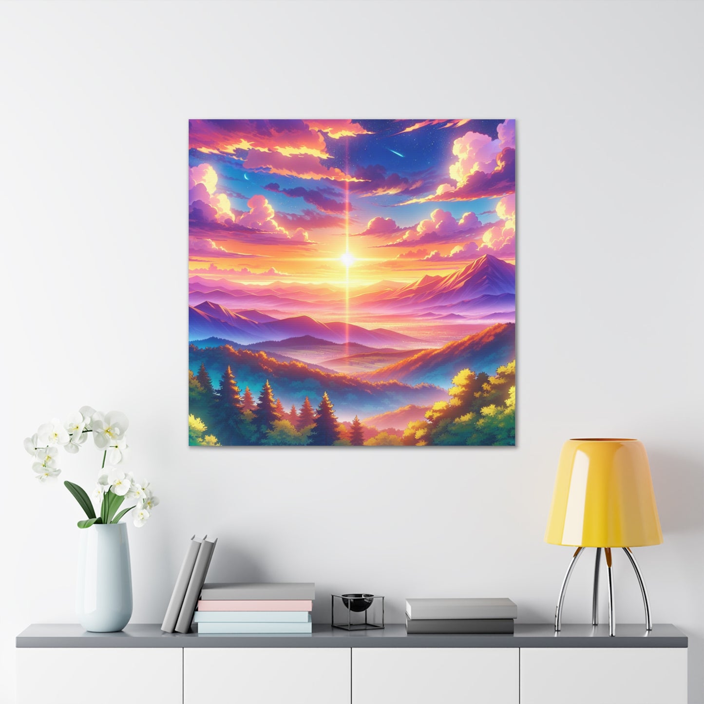 Majestic Sky Canvas Wall Art