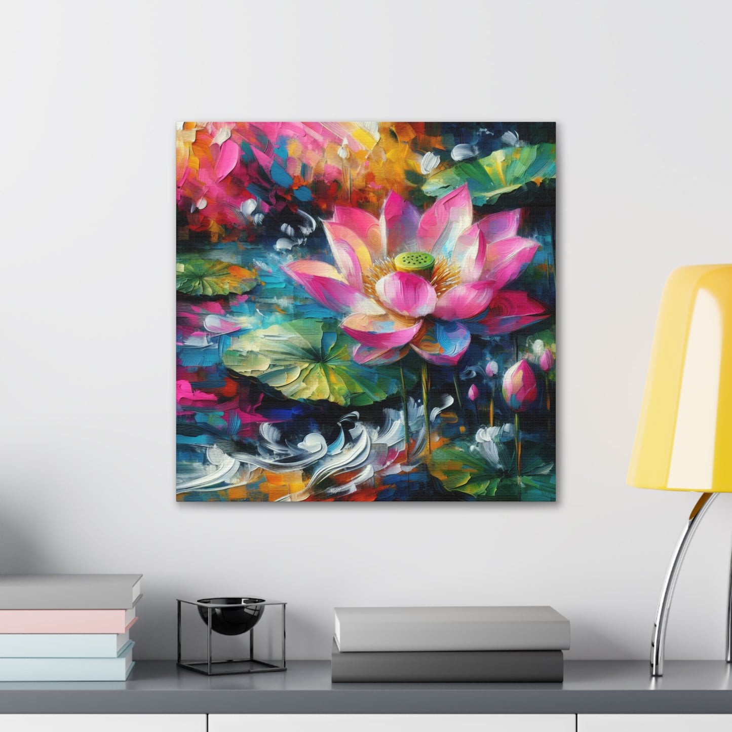 Lotus Canvas Wall Art