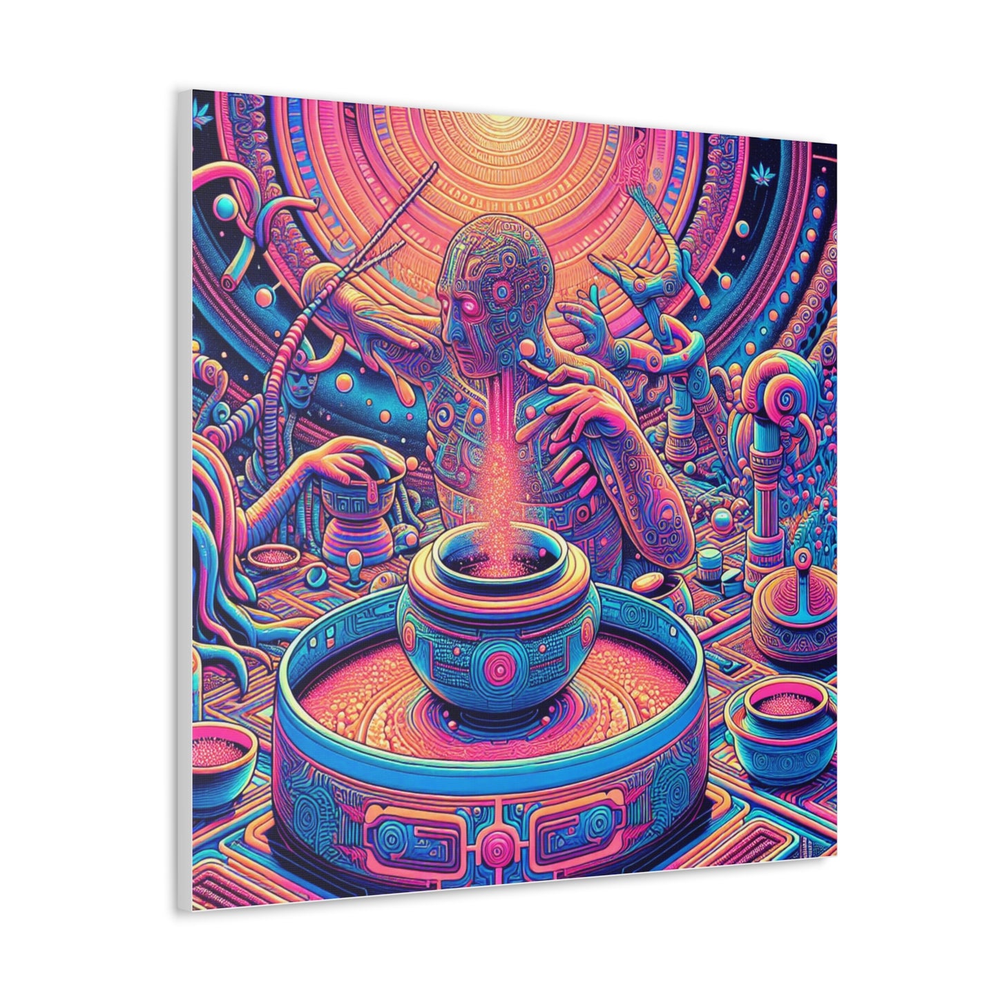 Fifth Dimension Ascension Canvas Wall Art