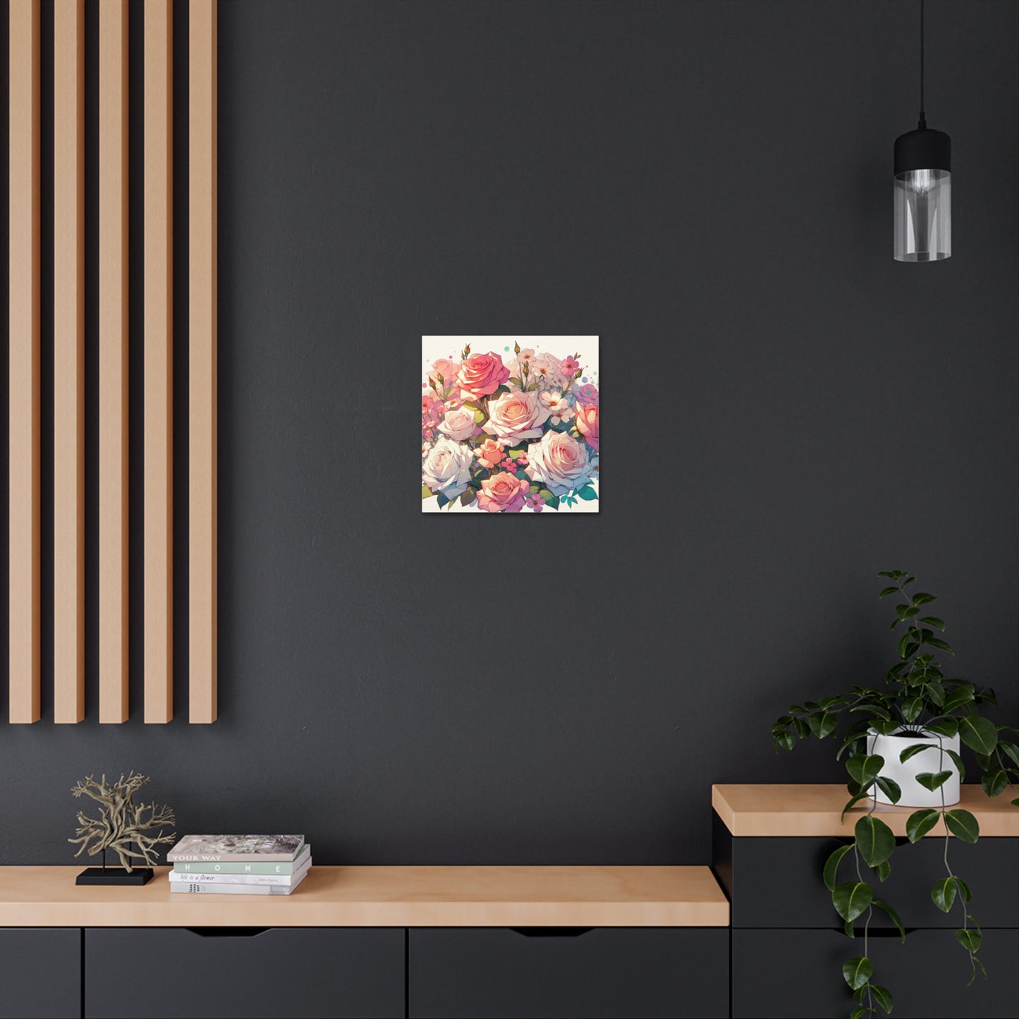 Roses Canvas Wall Art