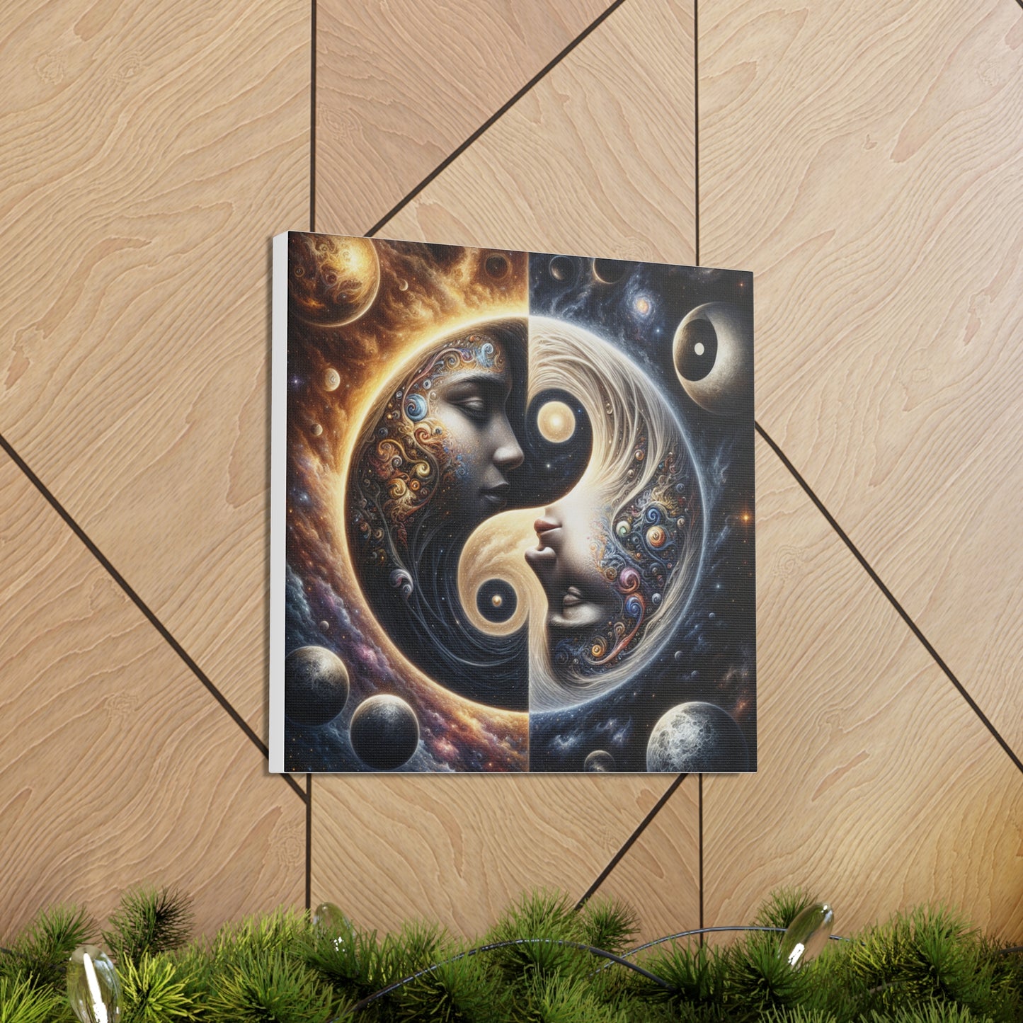 Yin Yang Canvas Wall Art