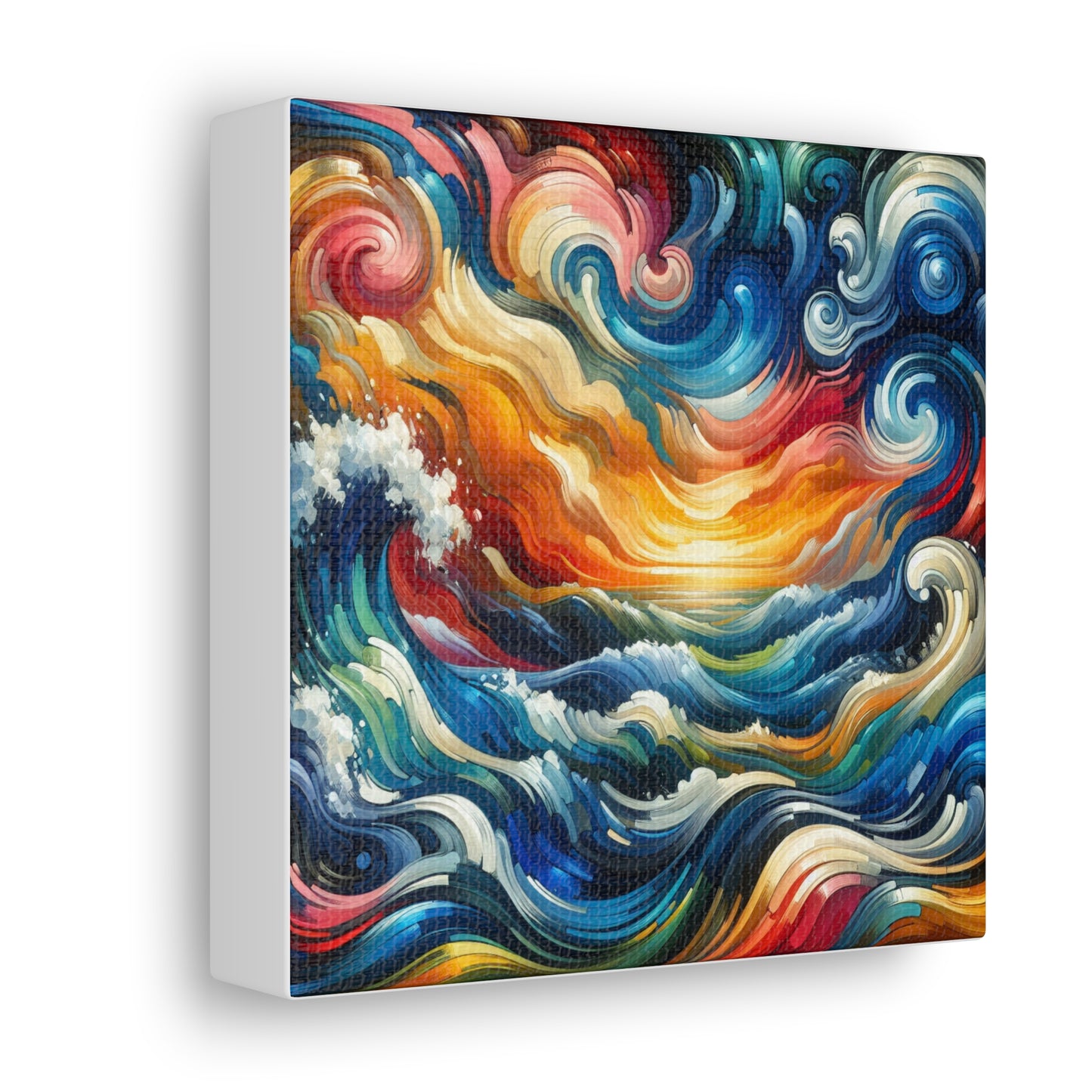 Ocean Waves Canvas Wall Art