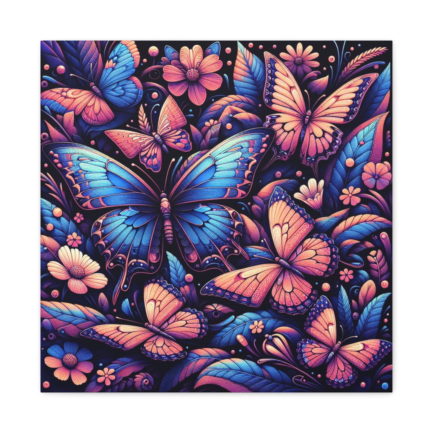 Butterflies Canvas Wall Art