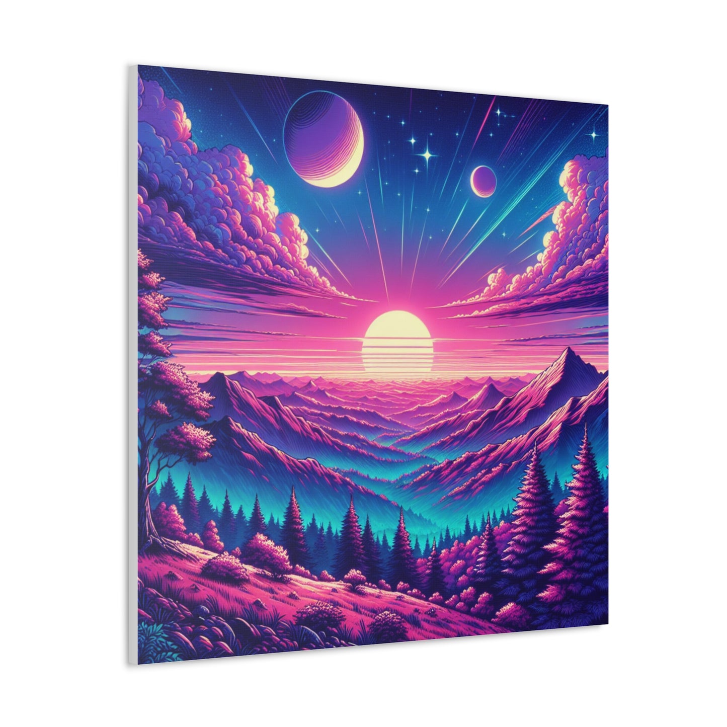 Majestic Sky Canvas Wall Art