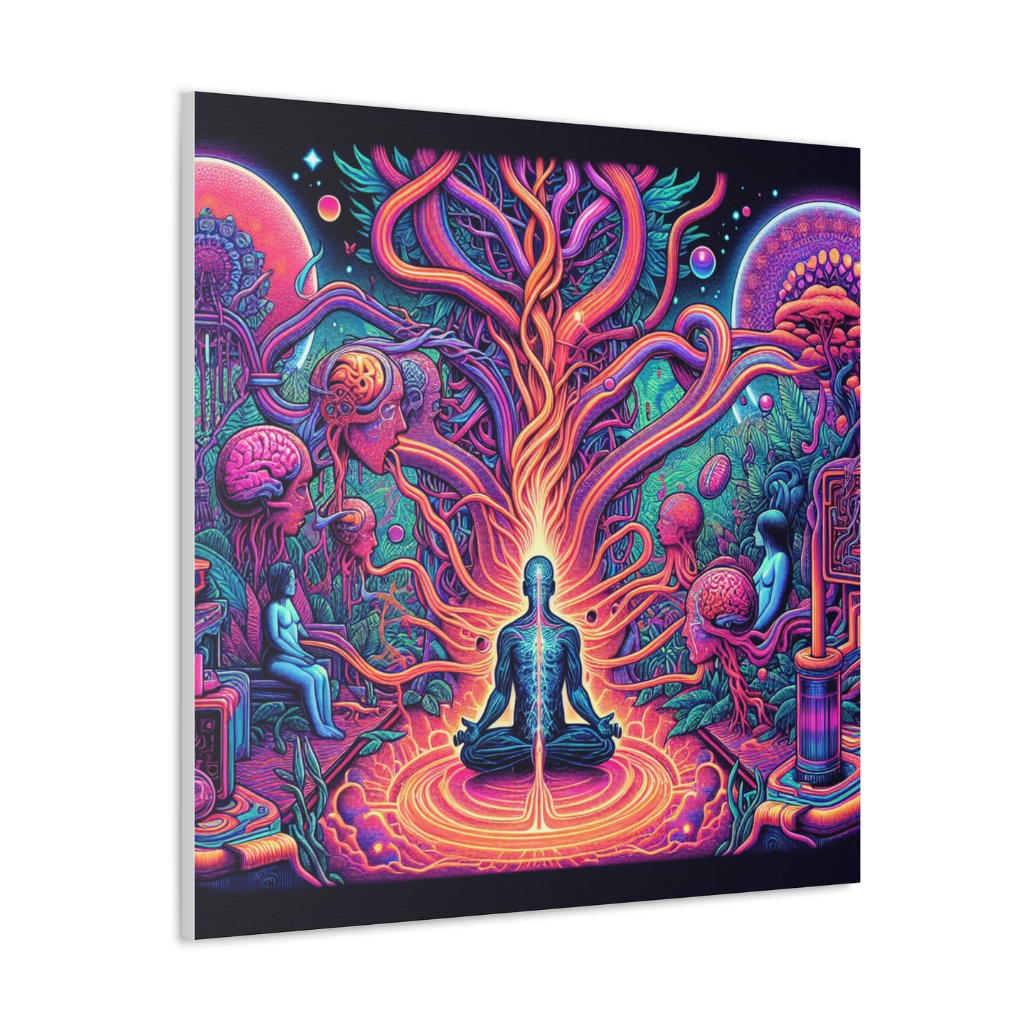 Fifth Dimension Ascension Canvas Wall Art