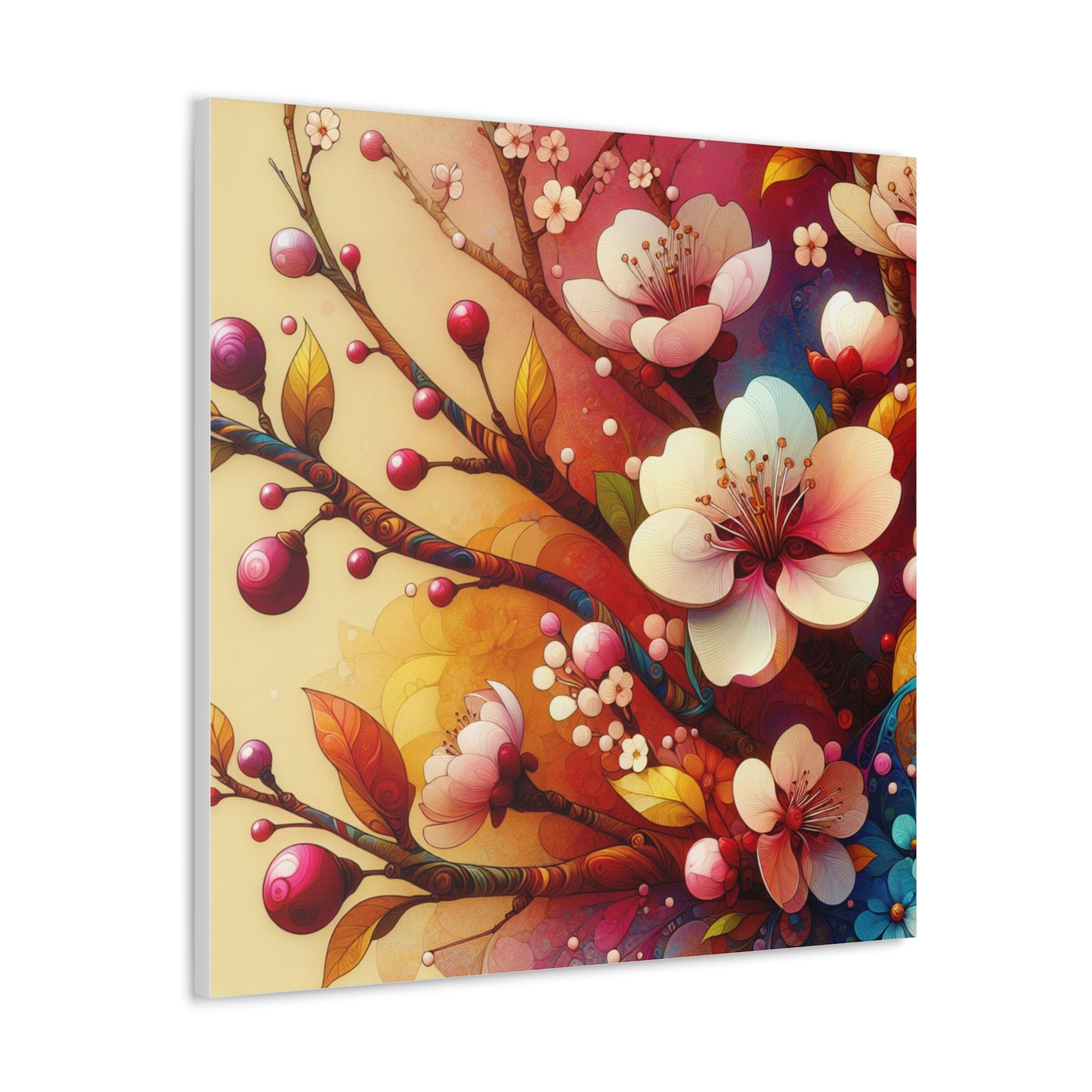 Cherry Blossom Canvas Wall Art