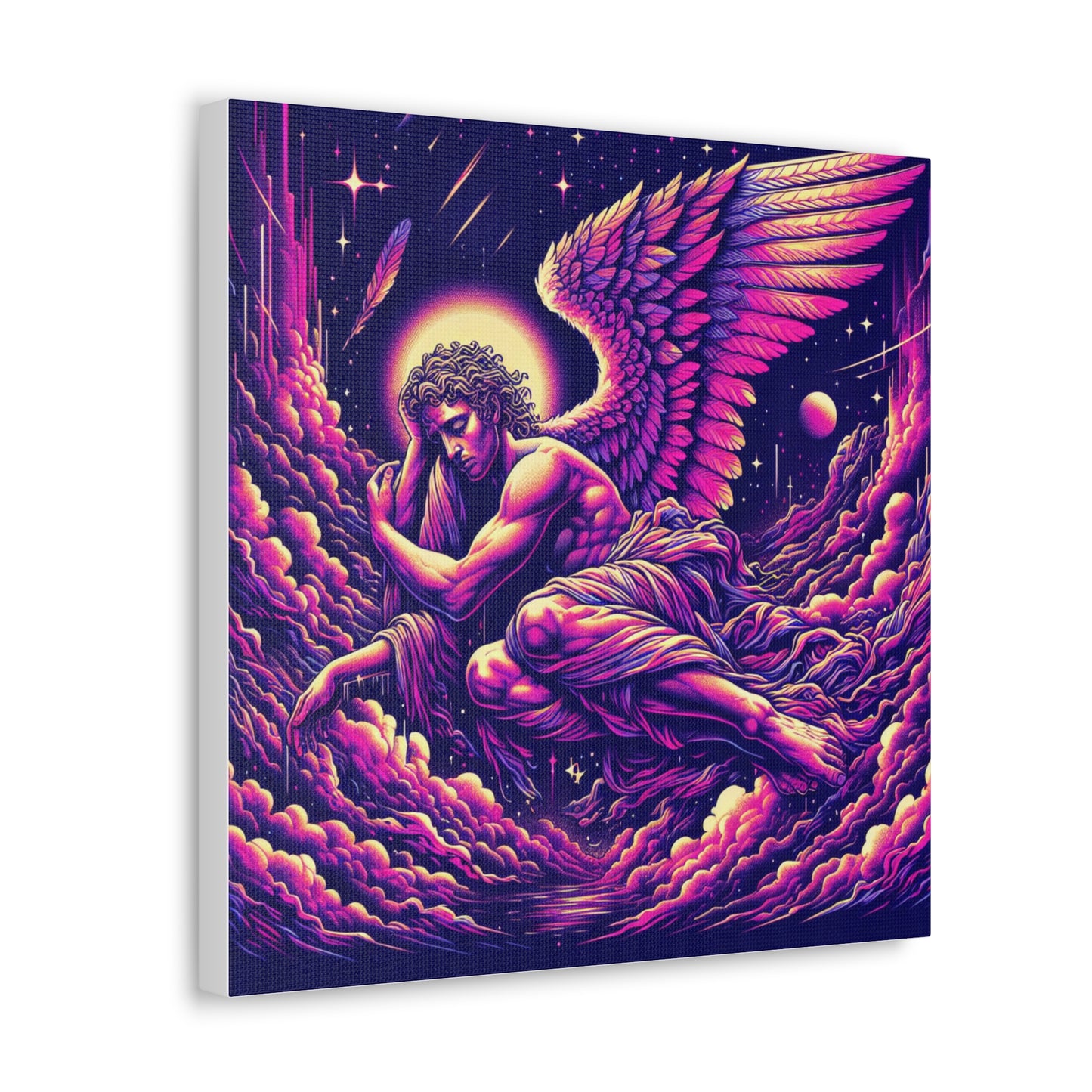 Fallen Angel Canvas Wall Art