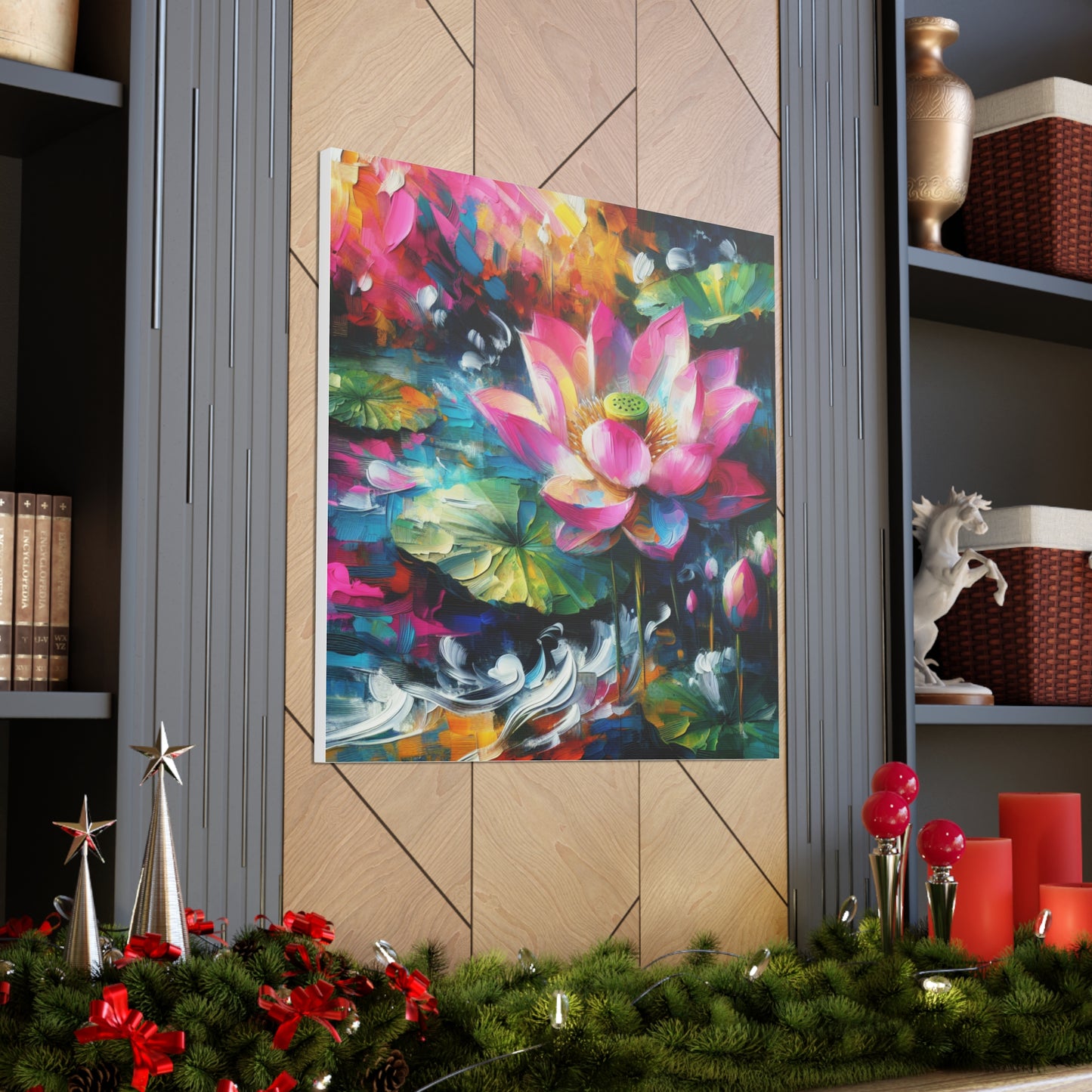 Lotus Canvas Wall Art