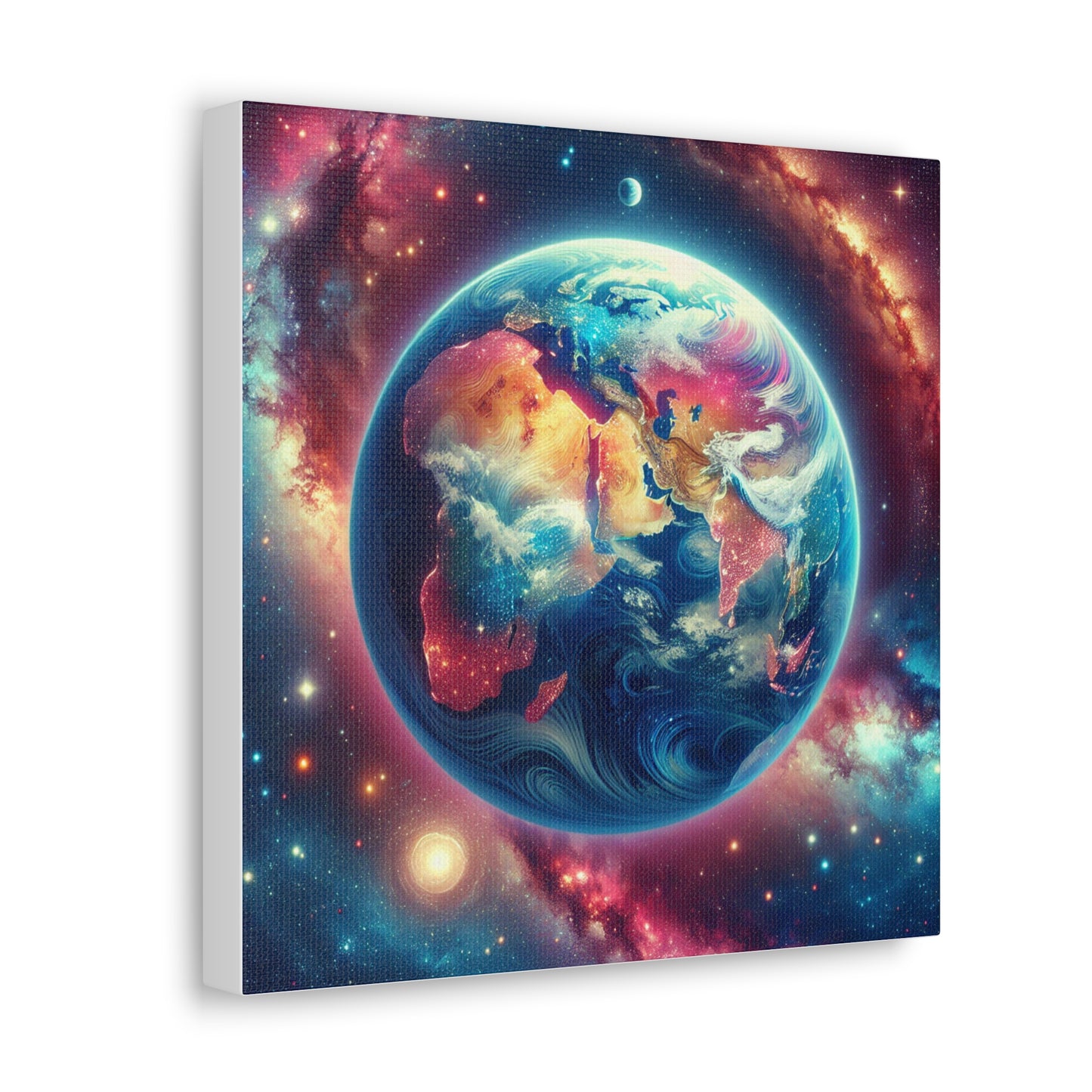 Planet Earth Canvas Wall Art