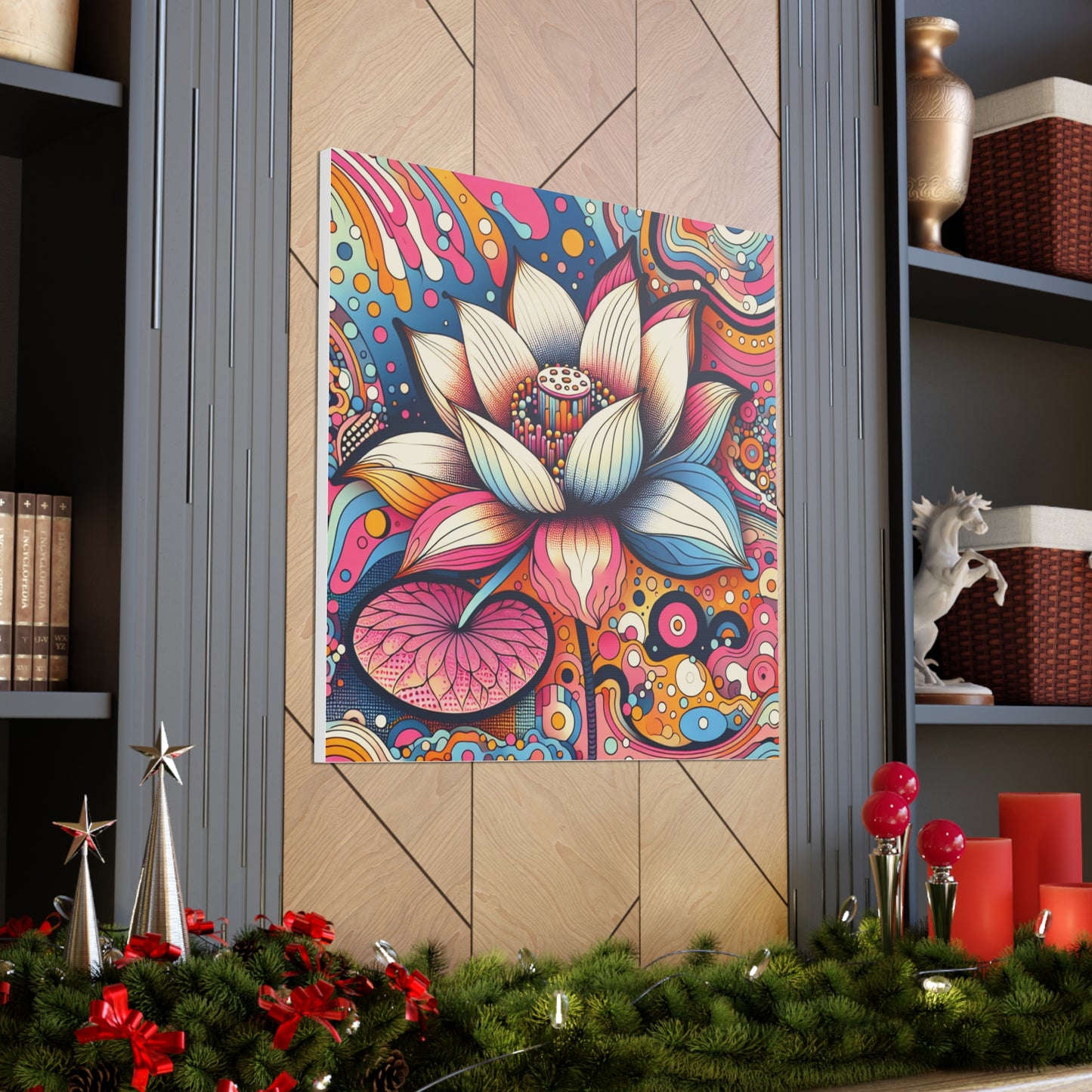 Lotus Canvas Wall Art