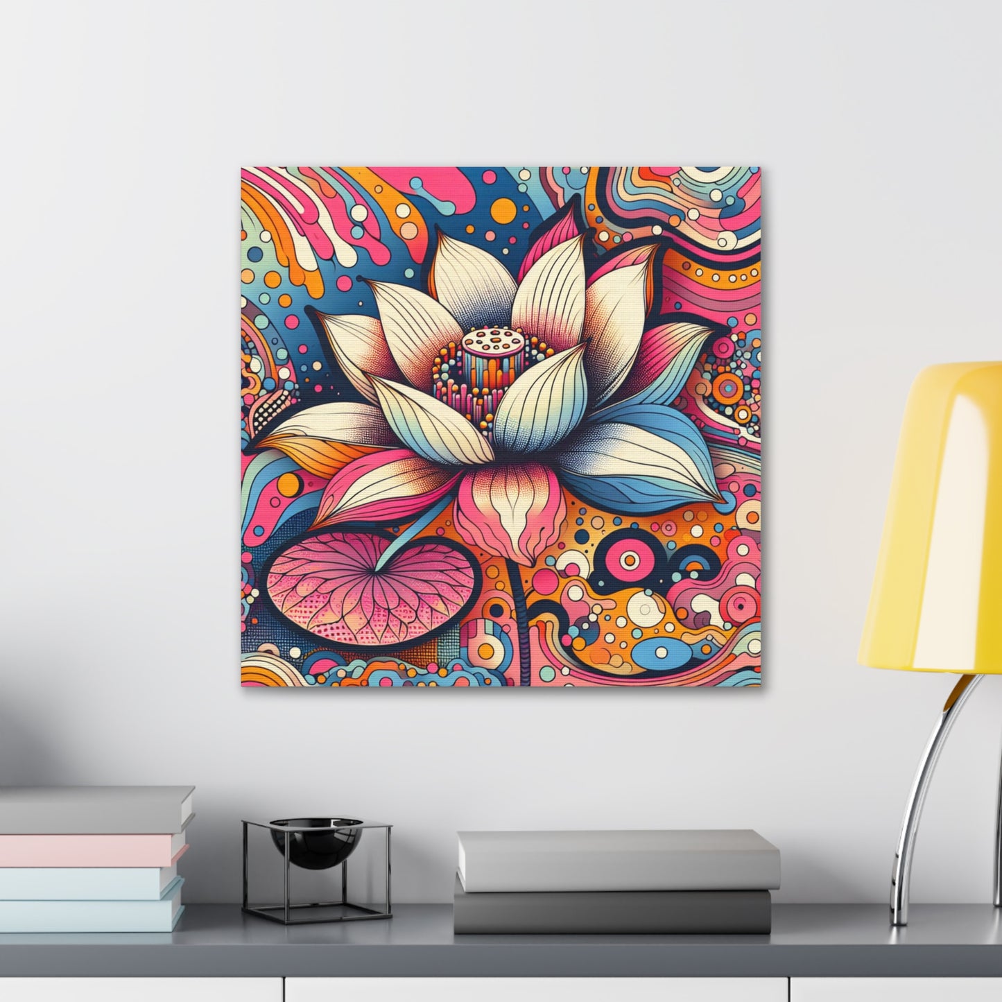 Lotus Canvas Wall Art