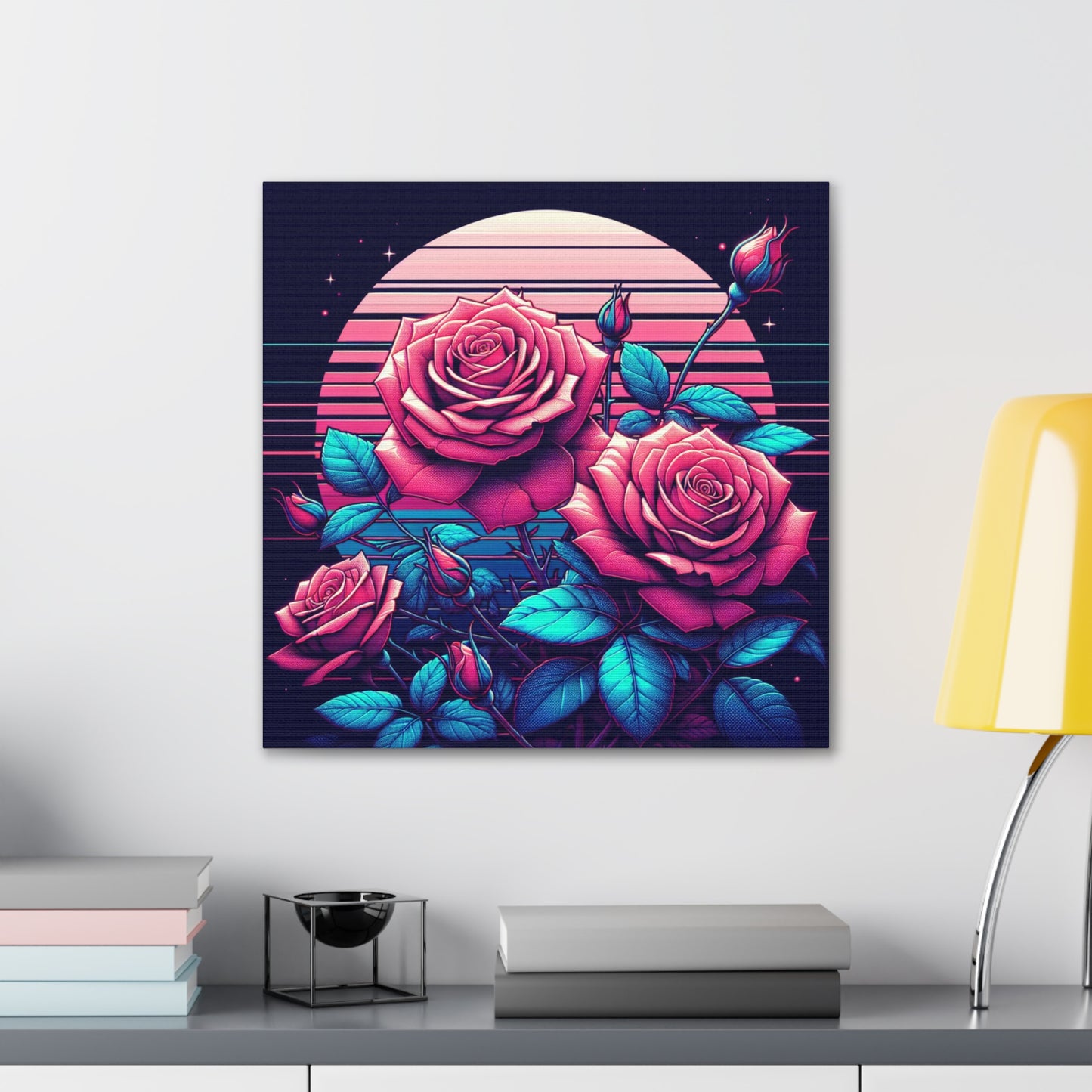 Roses Canvas Wall Art