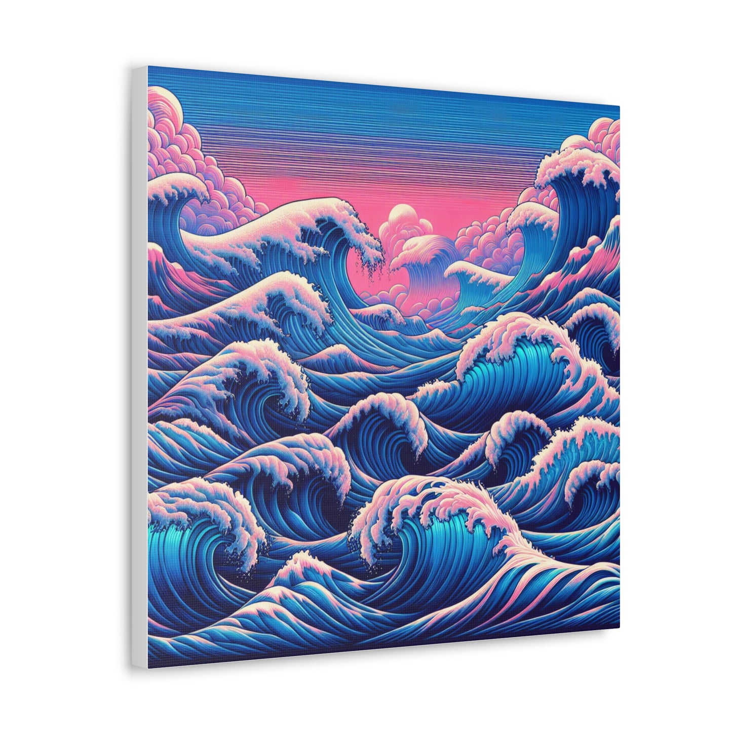 Ocean Waves Canvas Wall Art