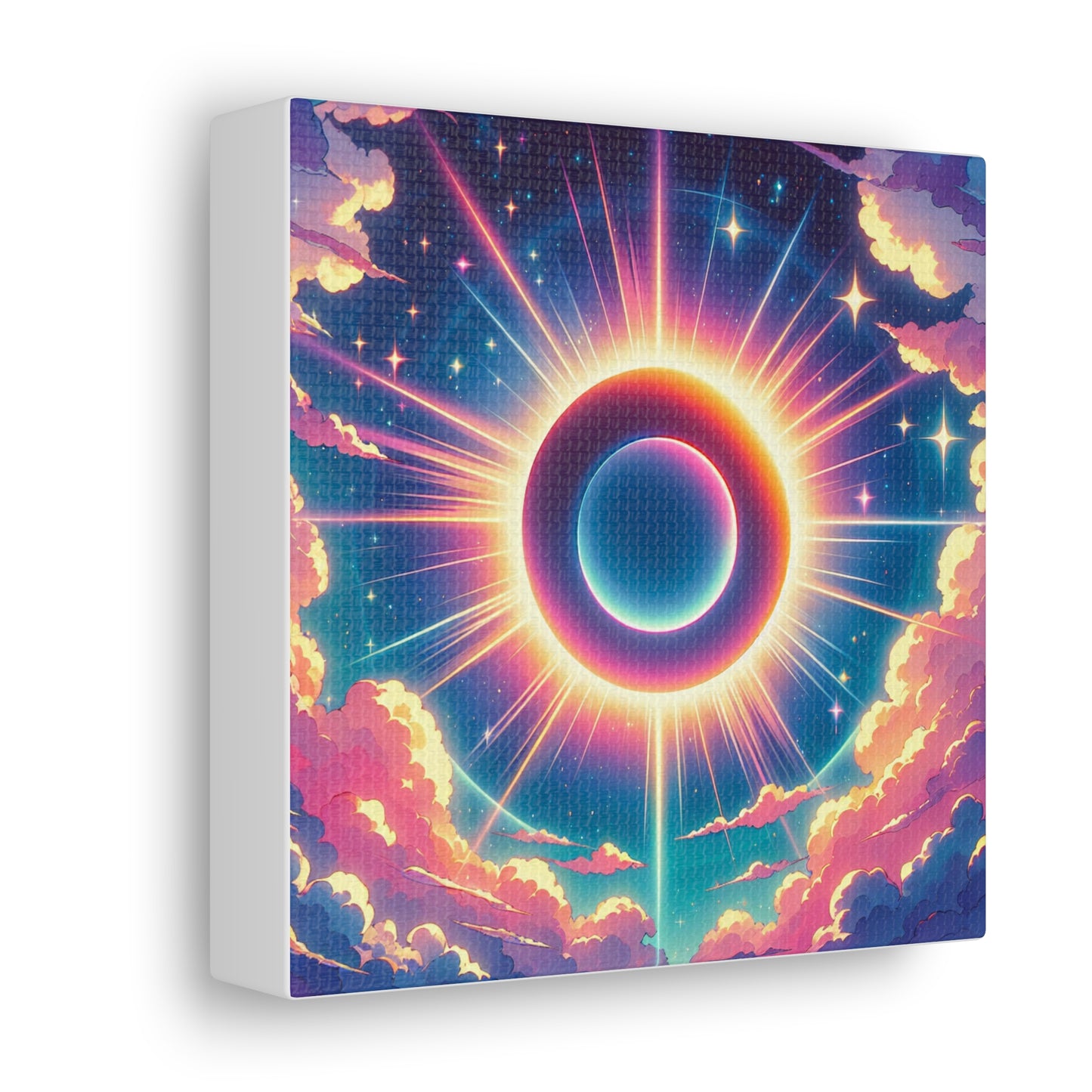 Solar Eclipse Canvas Wall Art